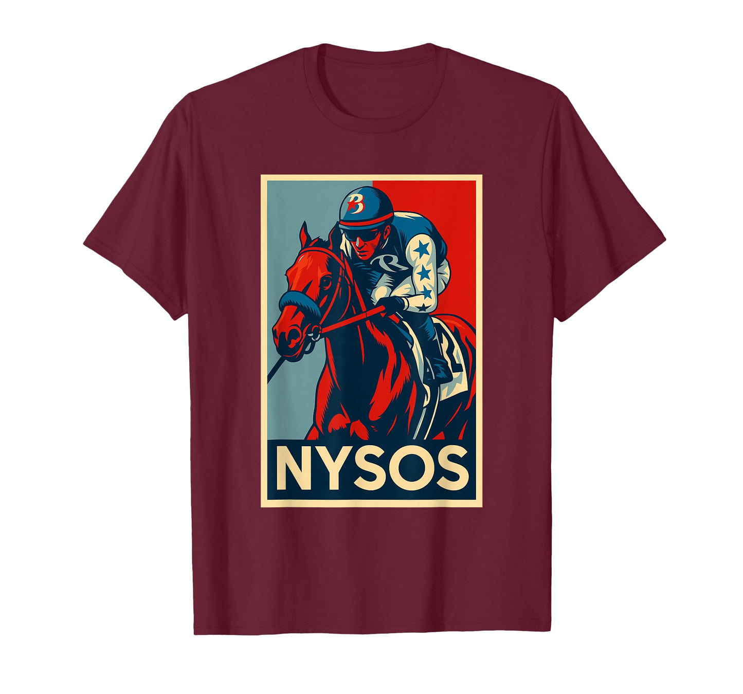 Nysos Horse, Horse Racing, Del Mar, Santa Anita, Horses T-Shirt