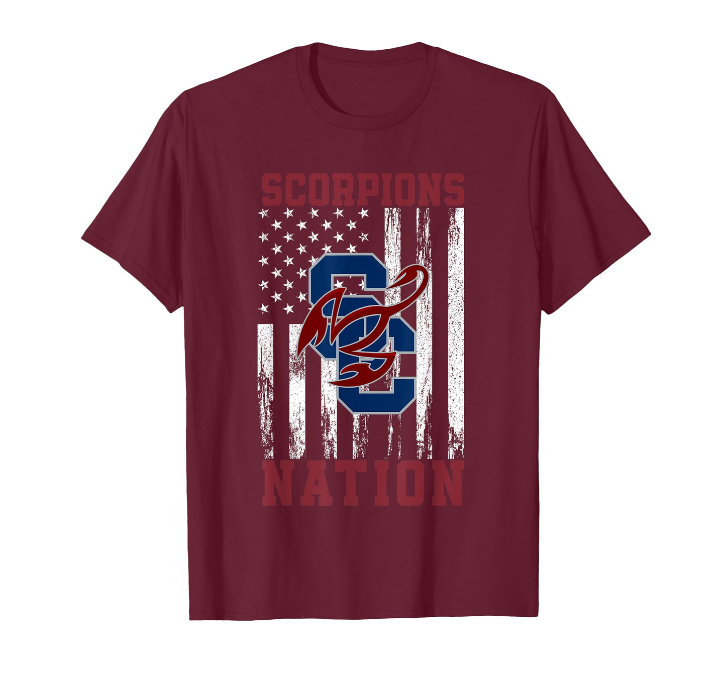 Sand Creek Scorpions Logo Nation HS T-Shirt