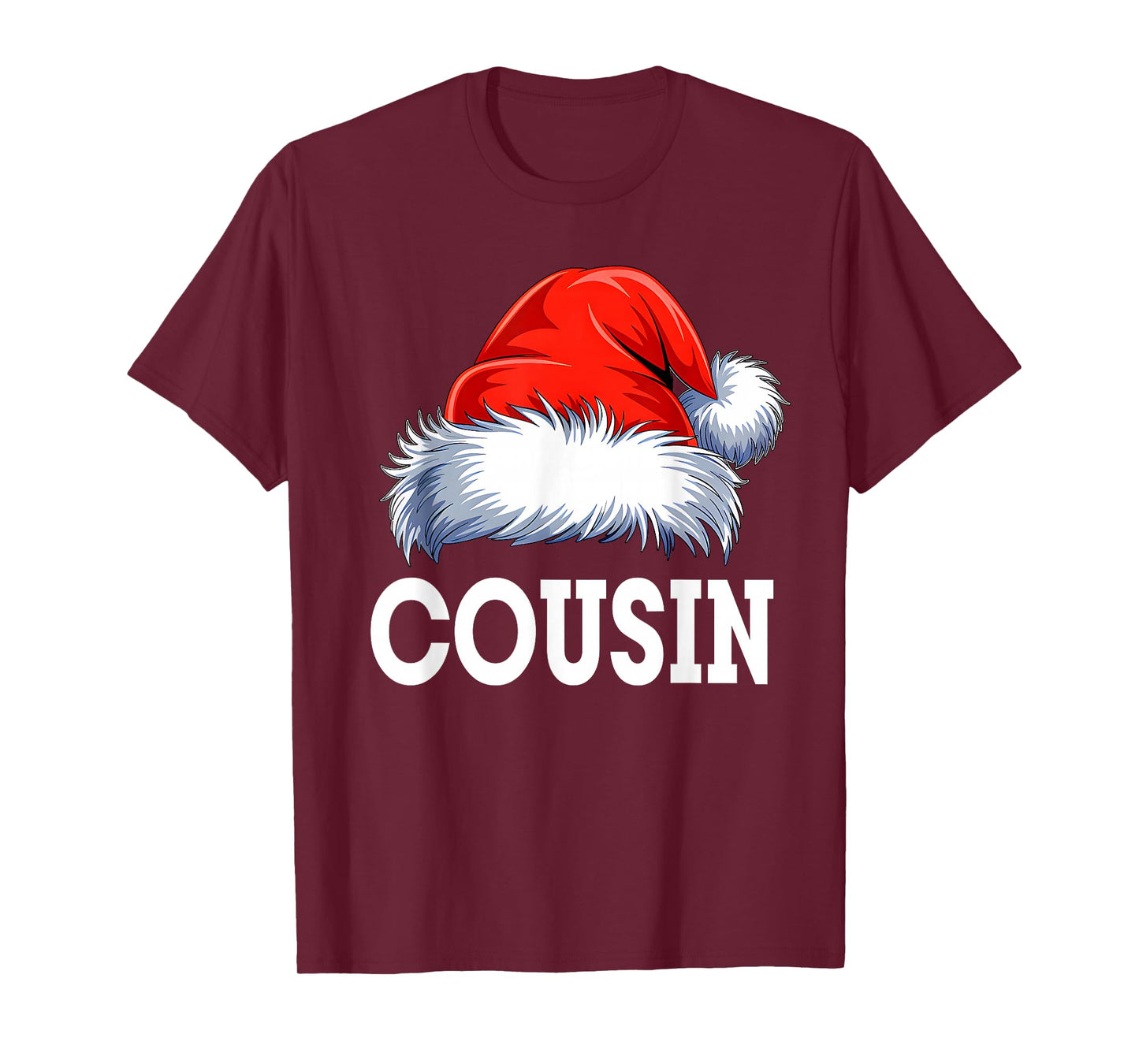 Cousin Santa Christmas Family Matching Pajamas Xmas Squad T-Shirt
