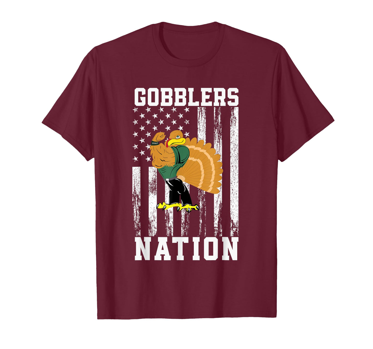 Broadway Gobblers Logo Nation HS T-Shirt