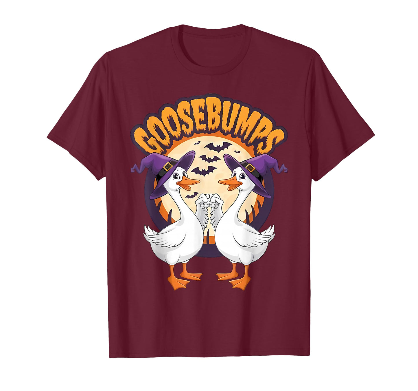 Goose Bumps in Halloween Silly Meme Funny for Everyone T-Shirt