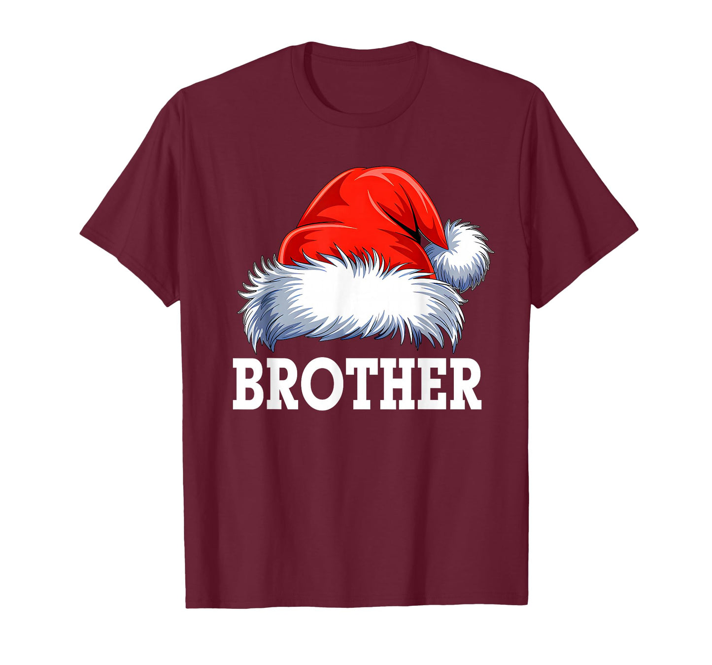 Brother Santa Christmas Family Matching Pajamas Xmas Squad T-Shirt