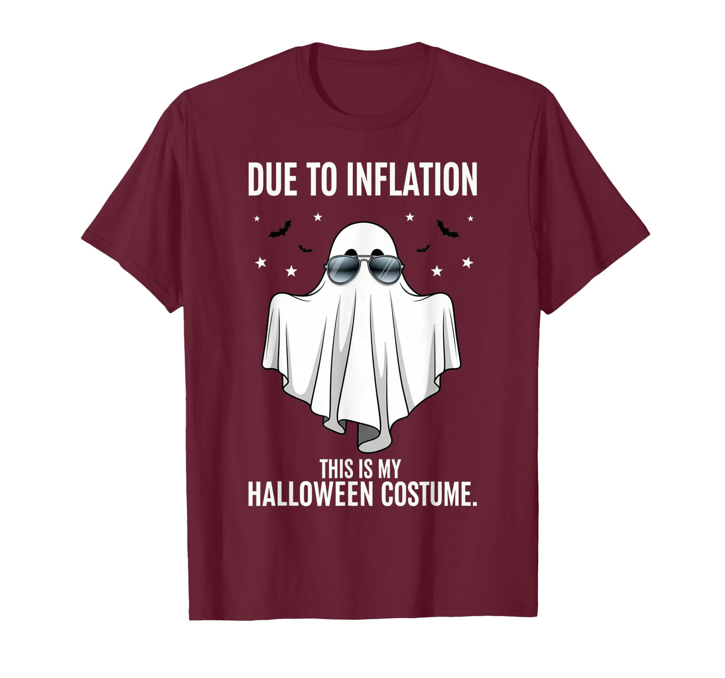 Ghost Halloween Costume Funny Halloween 2025 T-Shirt