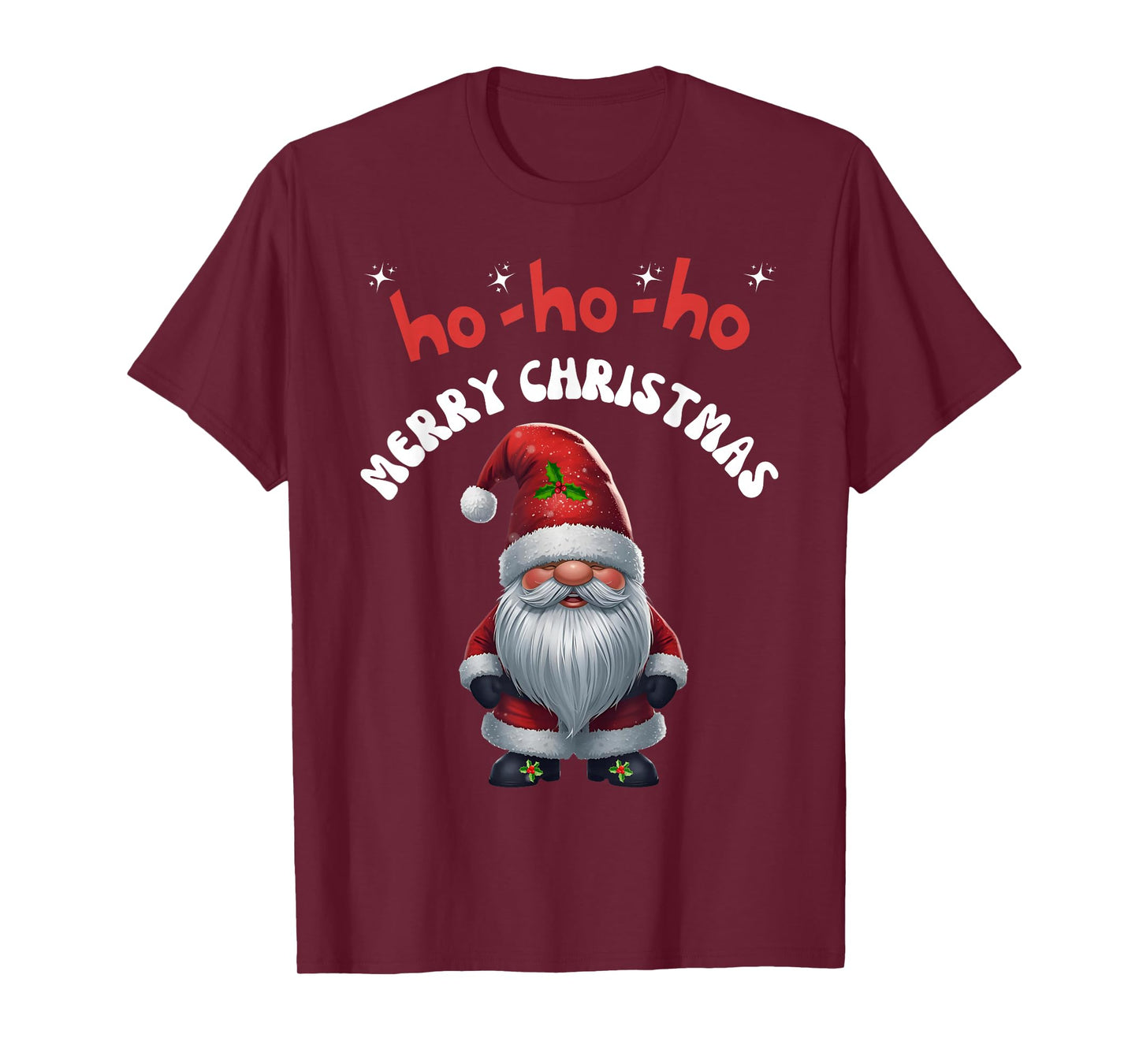 GONK GNOME Merry Christmas Santa Cute T-Shirt