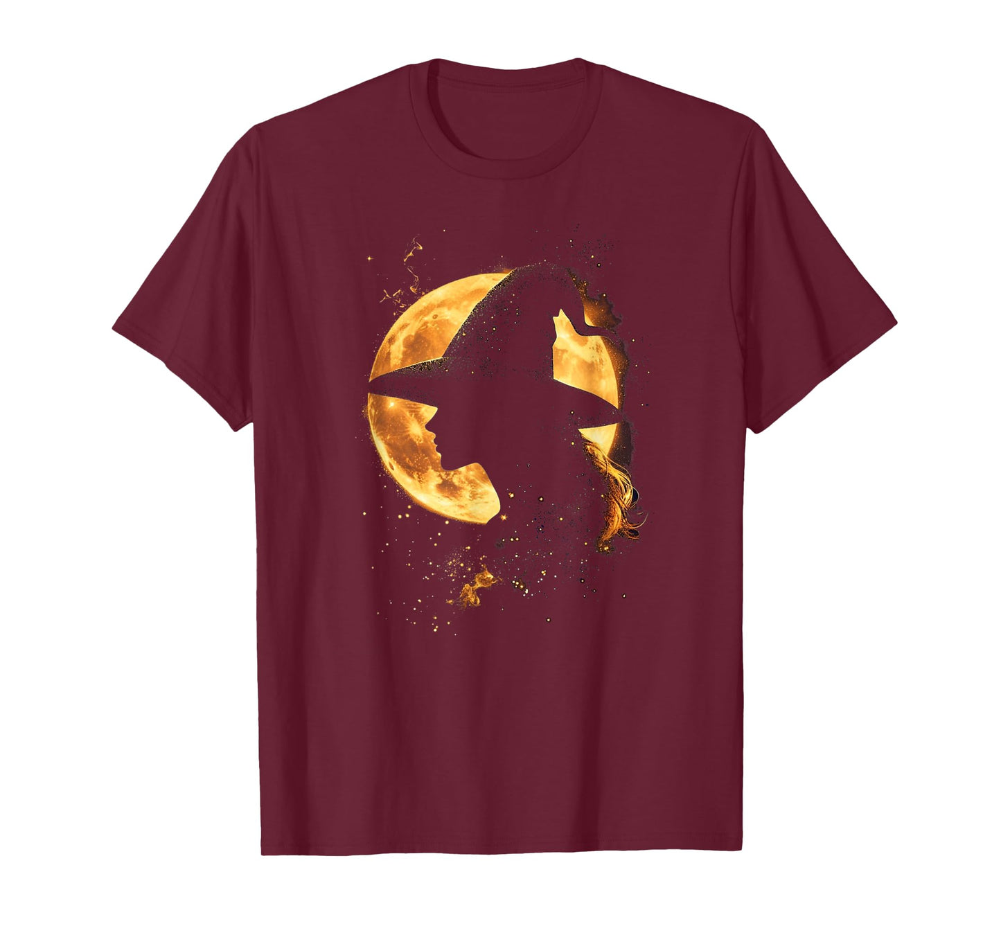 Feelin Witchy Vibes Halloween Vintage T-Shirt