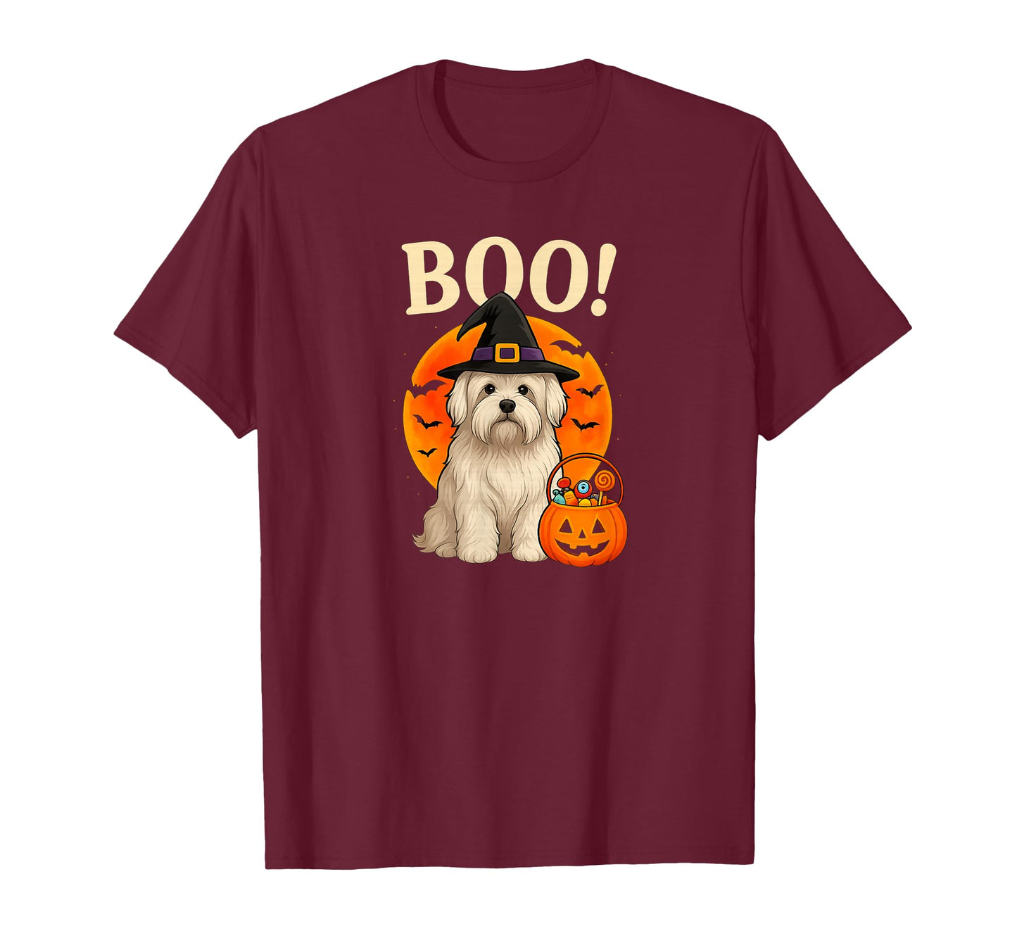 Halloween Dog Witch – Boo T-Shirt