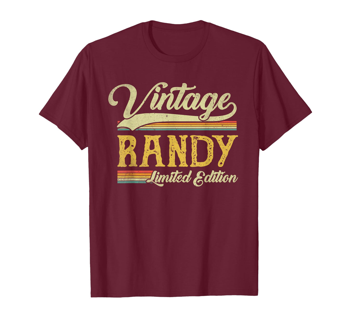 Vintage Randy Name Saying Gifts For Randy Birthday T-Shirt
