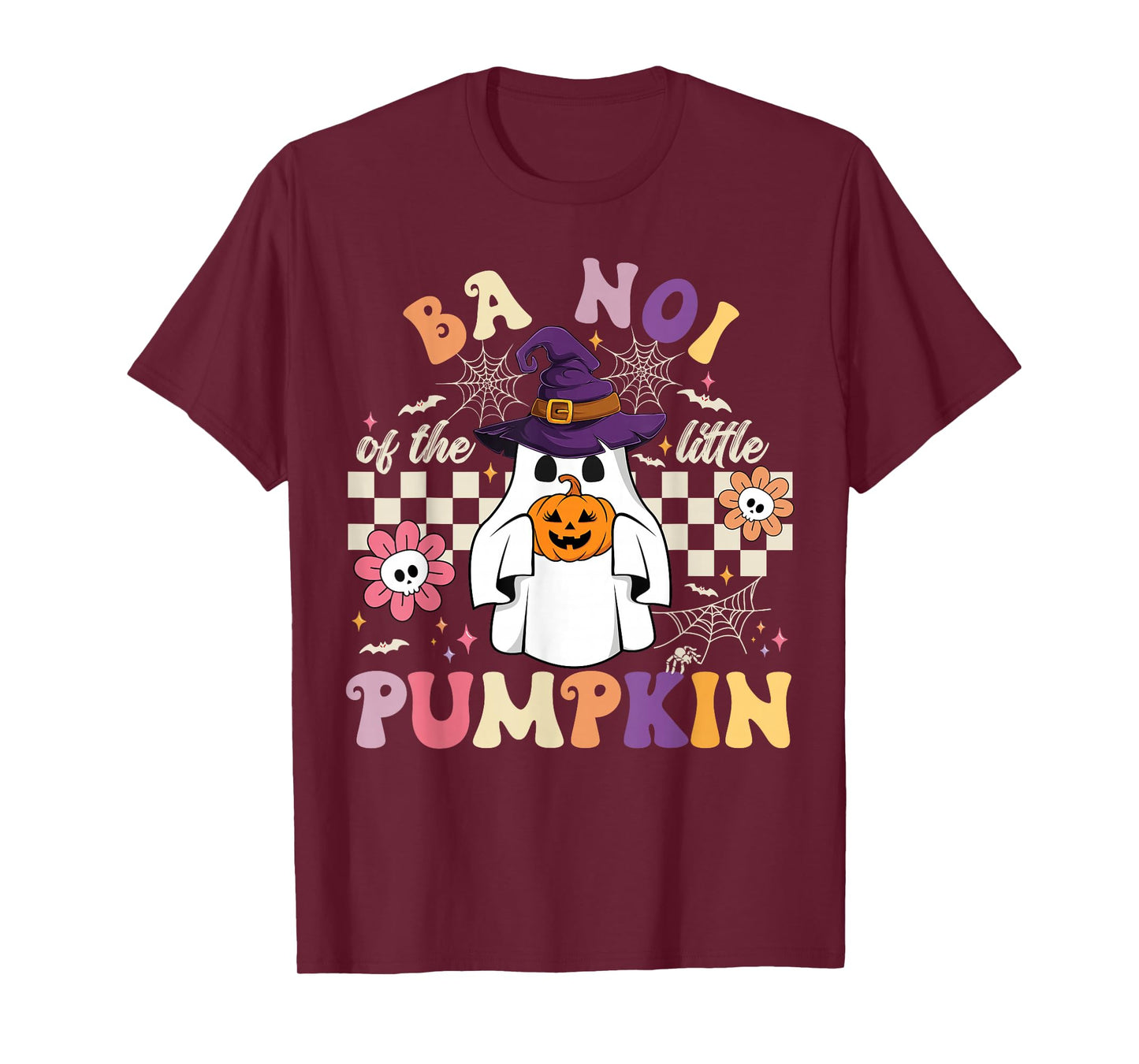 Ba NOI of The Little Pumpkin Halloween Spooky Ghost T-Shirt
