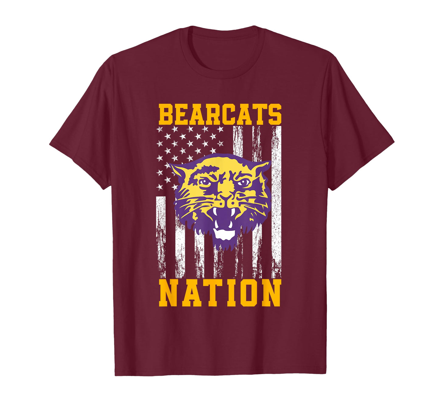 Booneville Bearcats Logo Nation HS T-Shirt