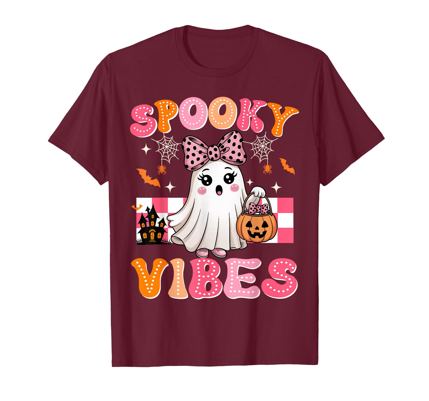 Funny Boo Ghost Pumpkin Halloween Spooky Season T-Shirt
