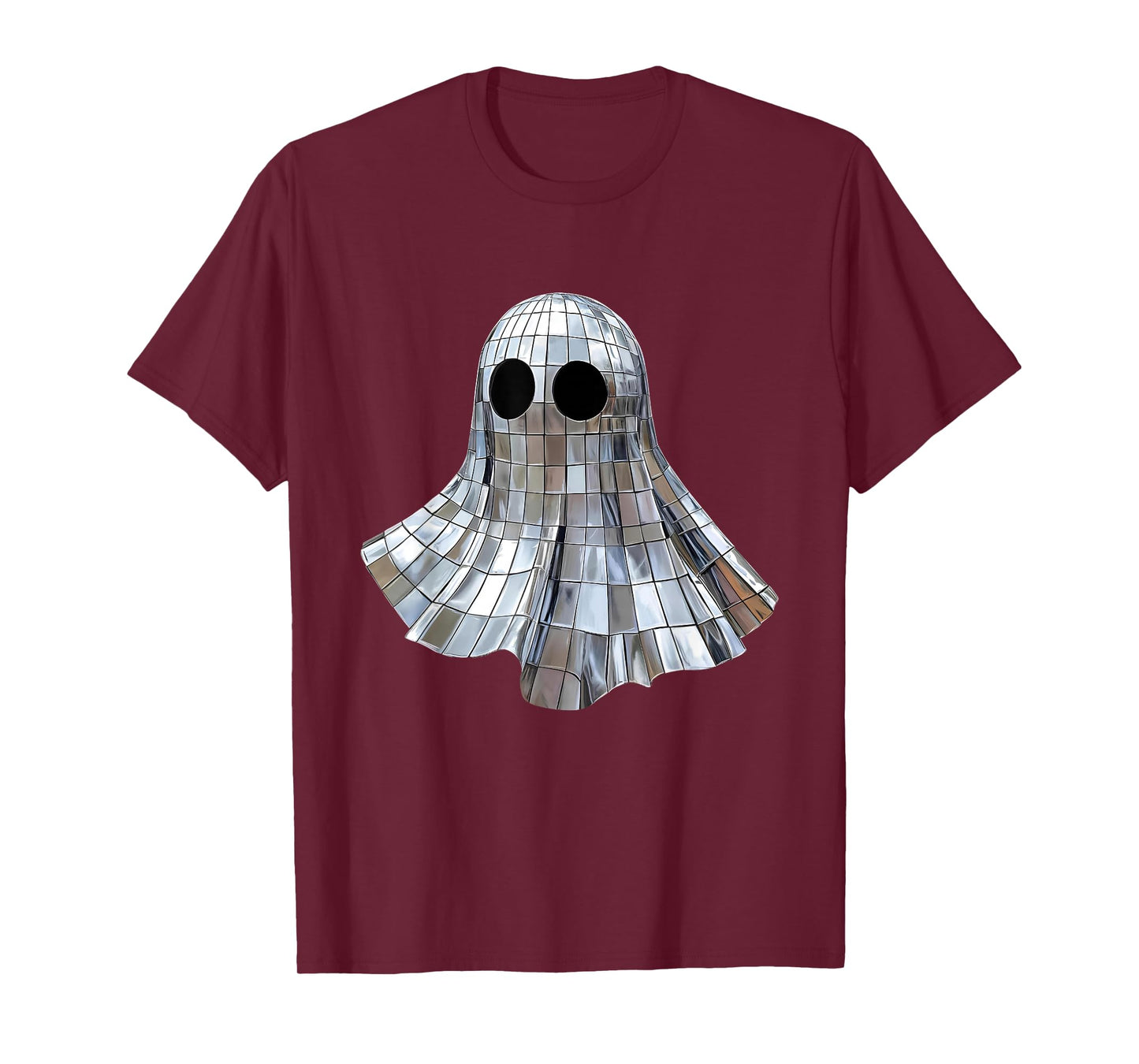 Retro Disco Boo Halloween Boo In Boujee Spooky Disco Ghost T-Shirt