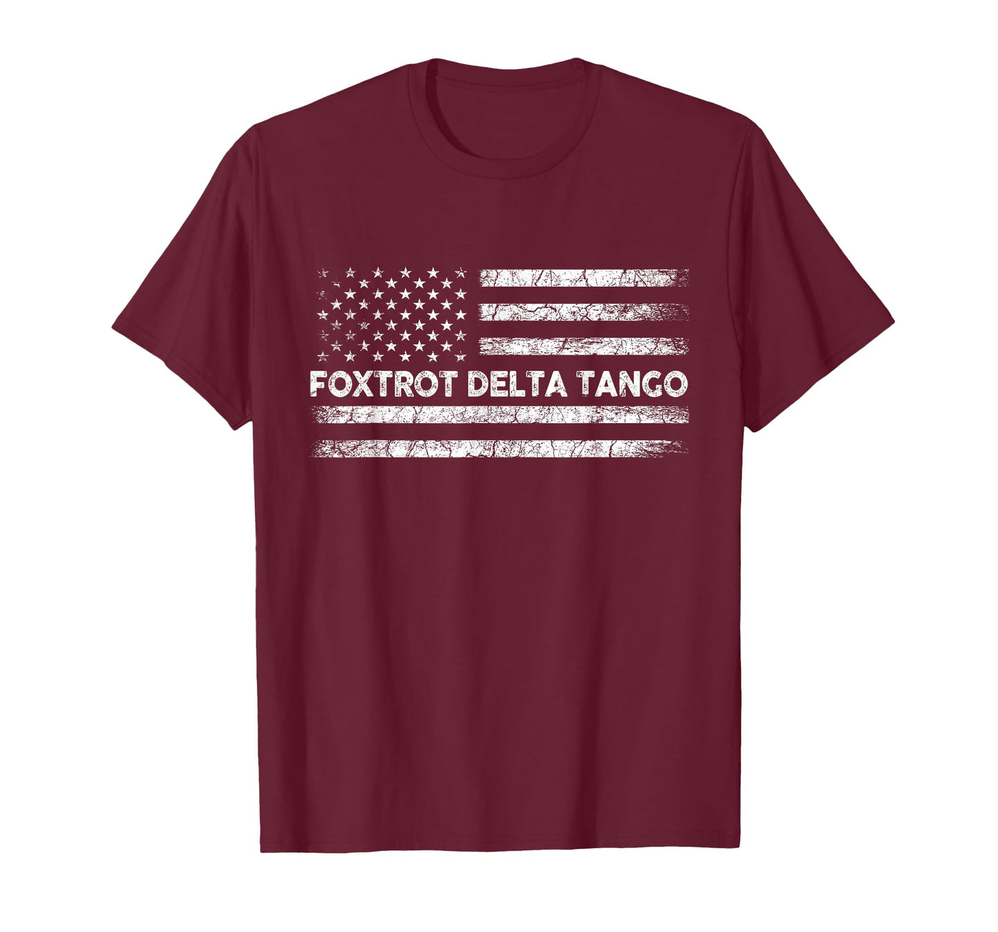Foxtrots Delta Tangos Funny US Flag Foxtrots Deltas Tangos T-Shirt