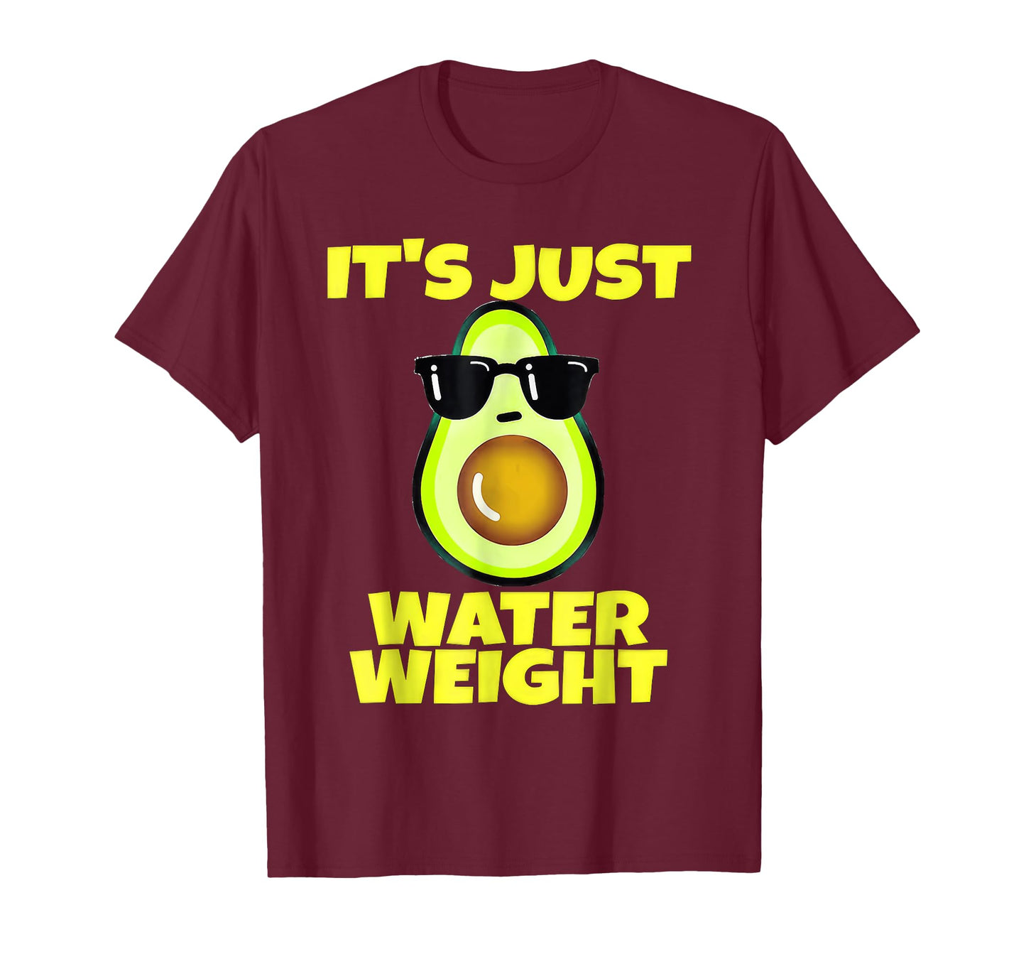 Nikocado Avocado Its Just Water Weight Diet Avocado T-Shirt