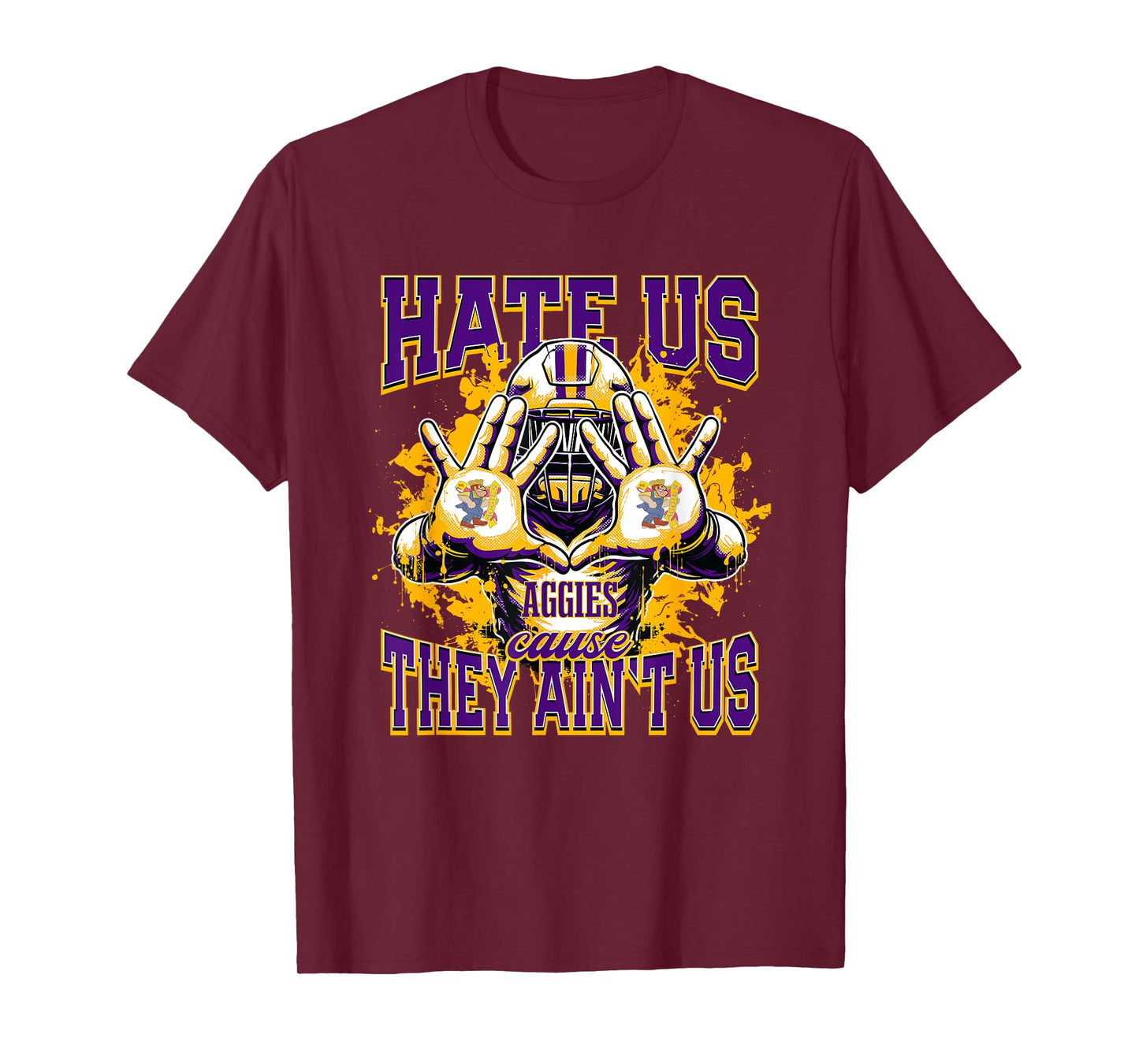 Jackson Aggies Logo Hate Us Cause They Ain't HS T-Shirt