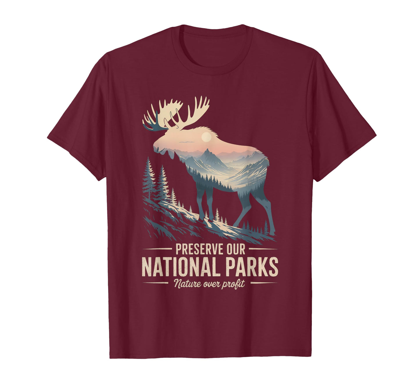 Preserve Our National Parks Moose Save Our National Parks T-Shirt