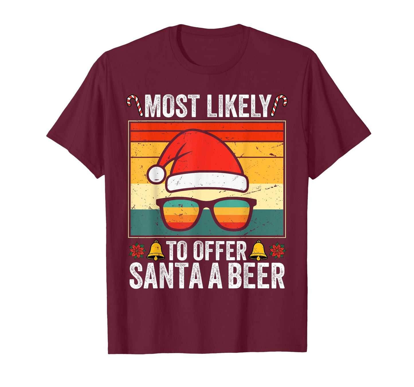 Most Likely to Offer Santa A Beer Family Matching T-Shirt