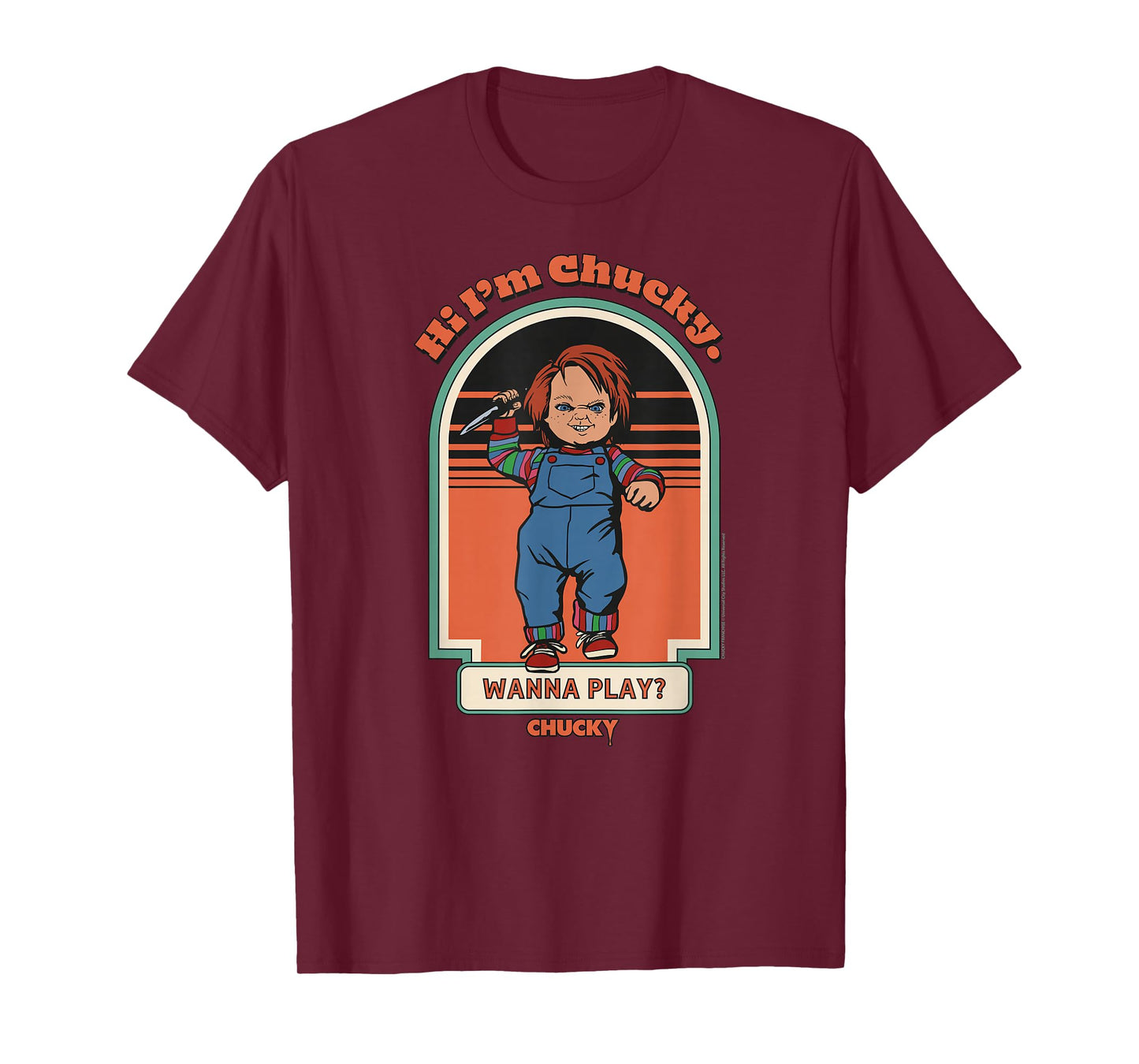 Chucky Hi I'm Chucky Wanna Play Vintage T-Shirt