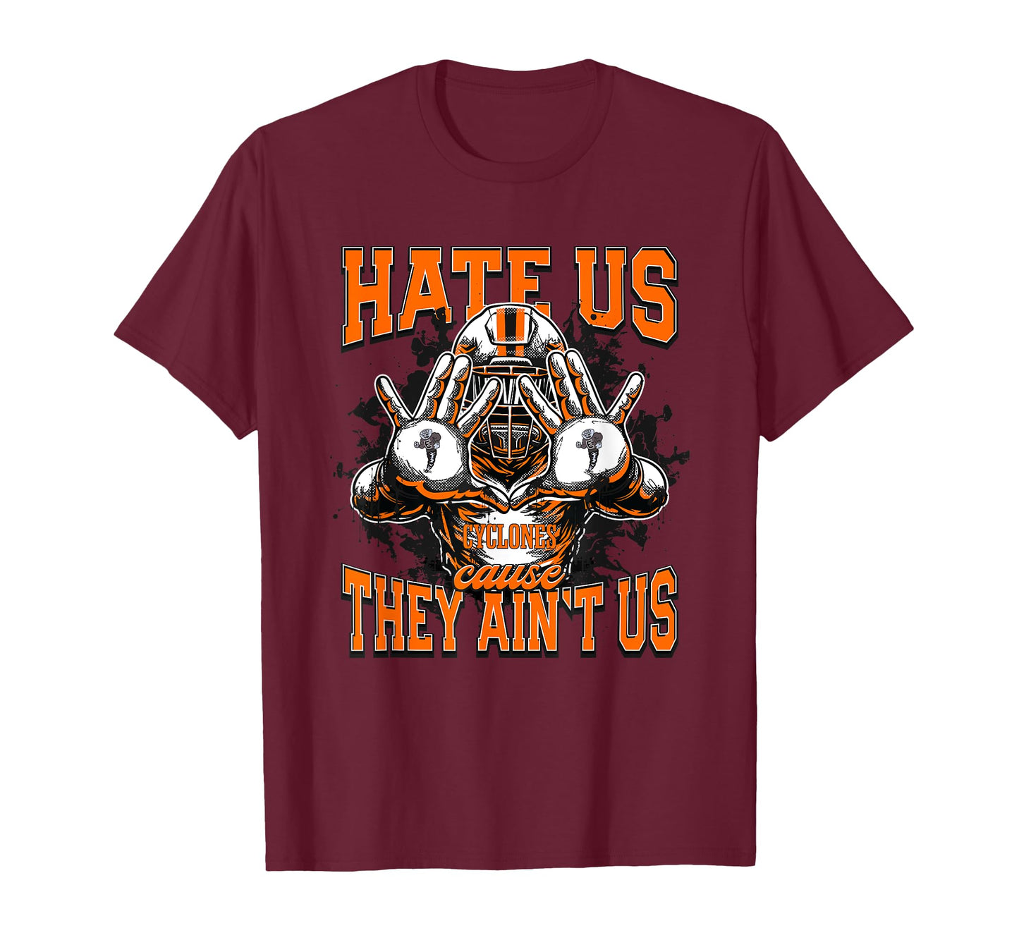 Elizabethton Cyclones Logo Hate Us Cause They Ain't HS T-Shirt