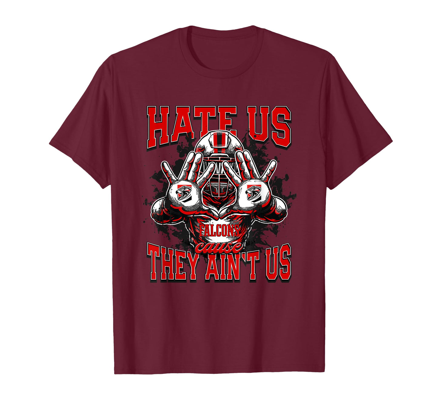Fairfield Union Falcons Logo Hate Us Cause They Ain't HS T-Shirt