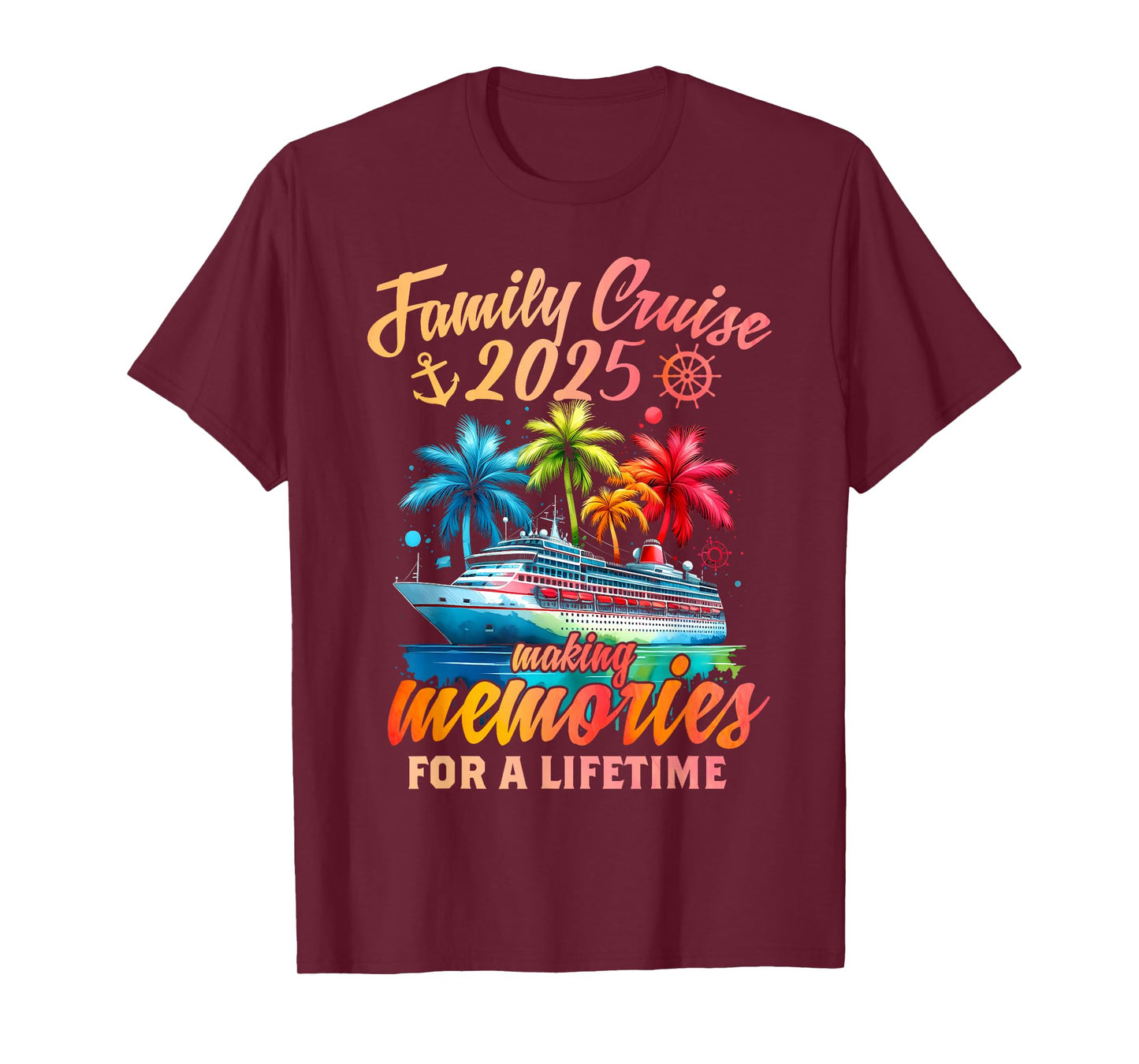 Family Cruise 2025 Family Matching Cruise Vacation Party T-Shirt
