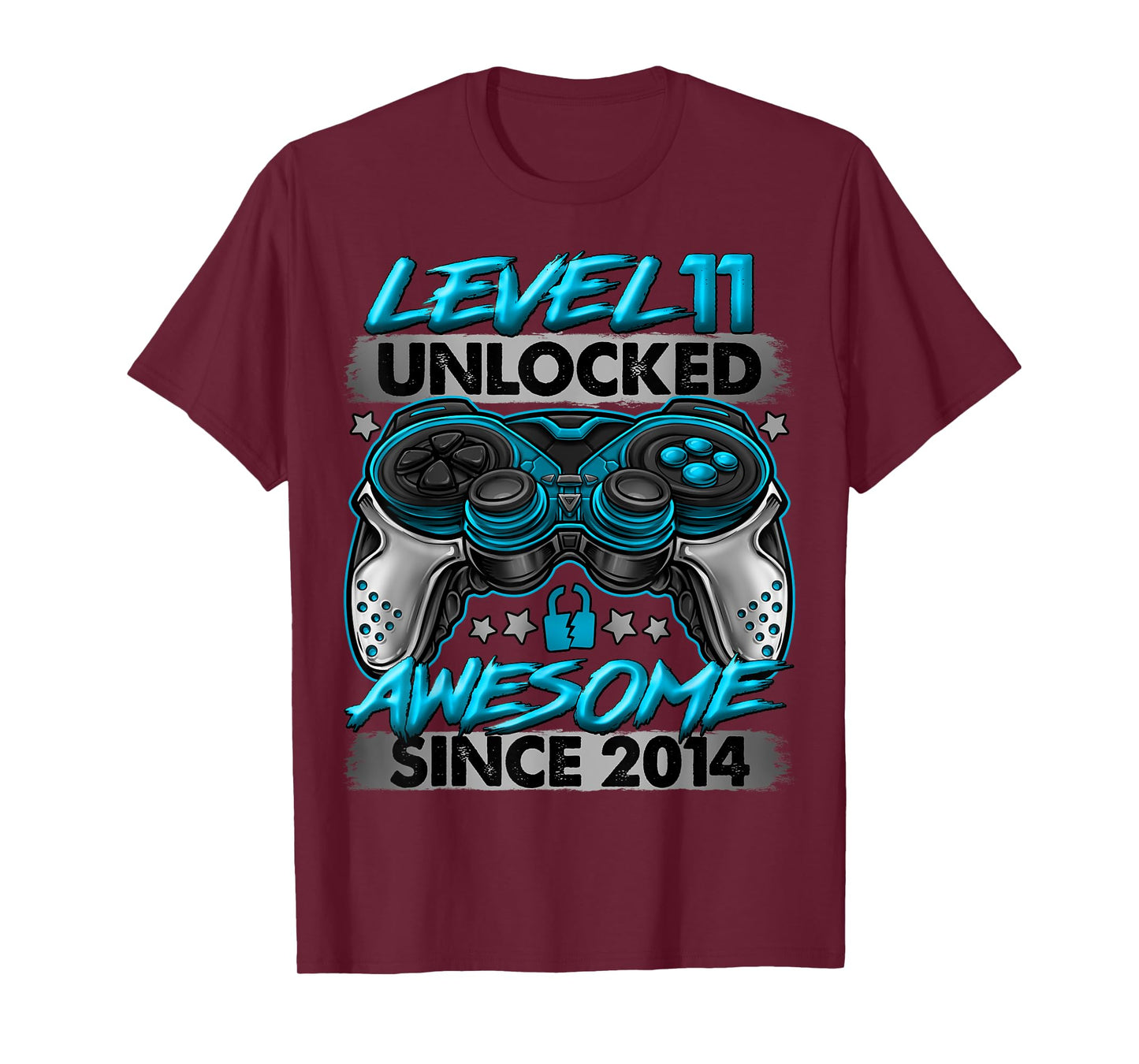 Level 11 Unlocked 11 Year Old Gifts Boys 11th Birthday Boy T-Shirt