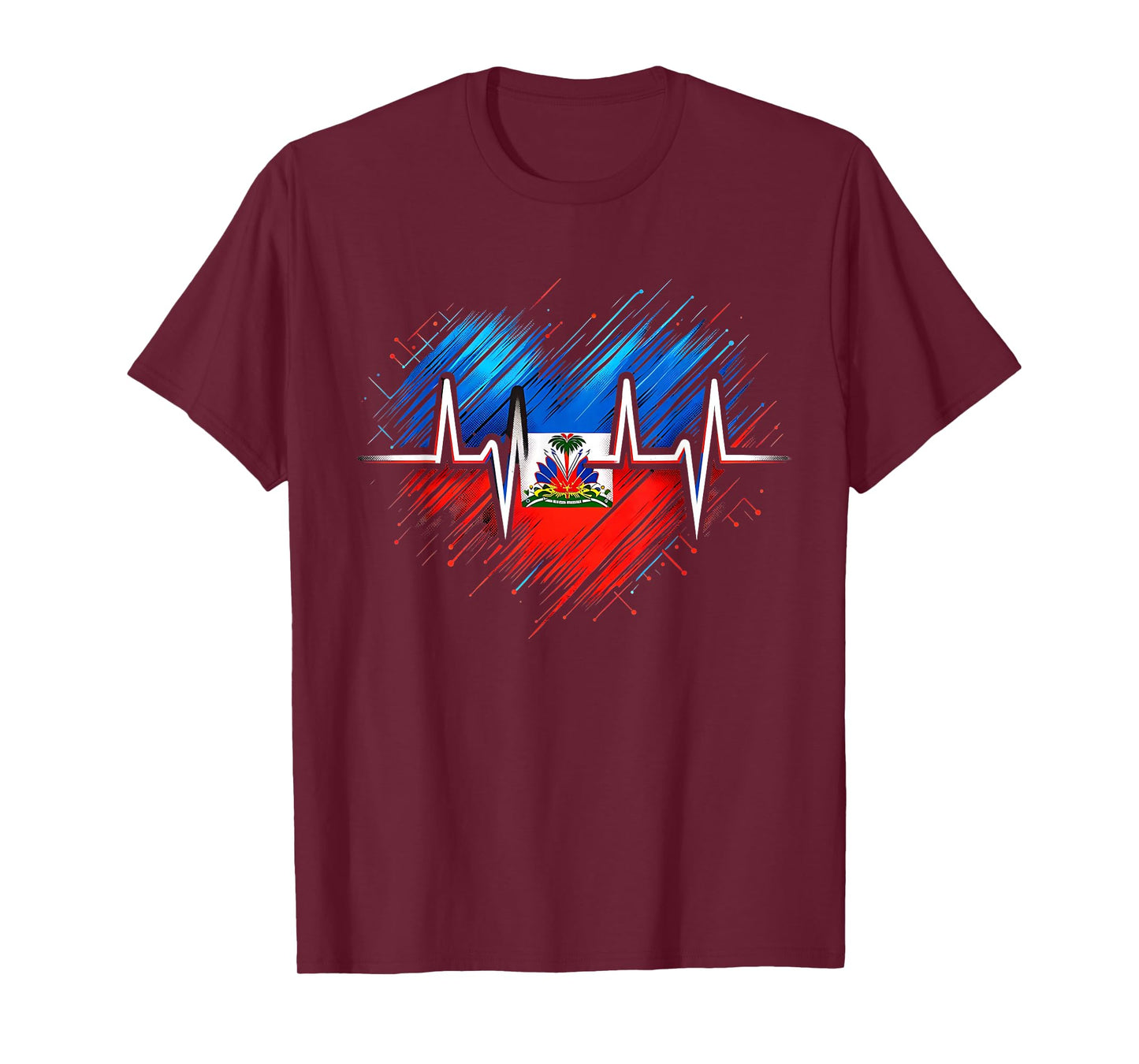 Haitian Flag Day Love Haiti Haitian Haitian Roots Haiti Flag T-Shirt