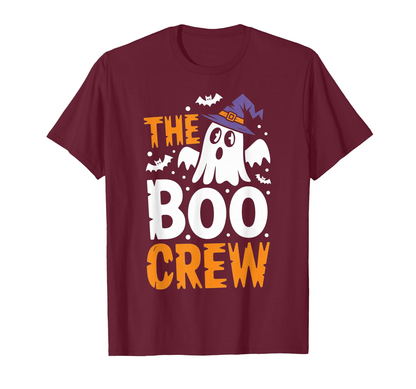 Halloween Ghost The Boo Crew Costume Matching Women Gifts T-Shirt