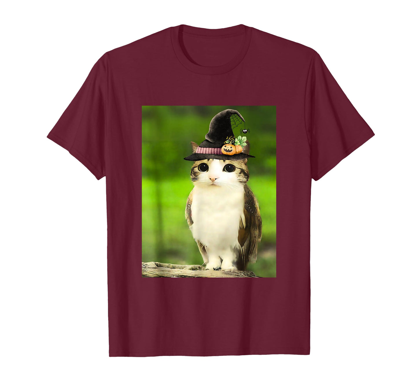 Meowl Wizard Cat Owl Funny Meme Costume for Men Kids Women T-Shirt