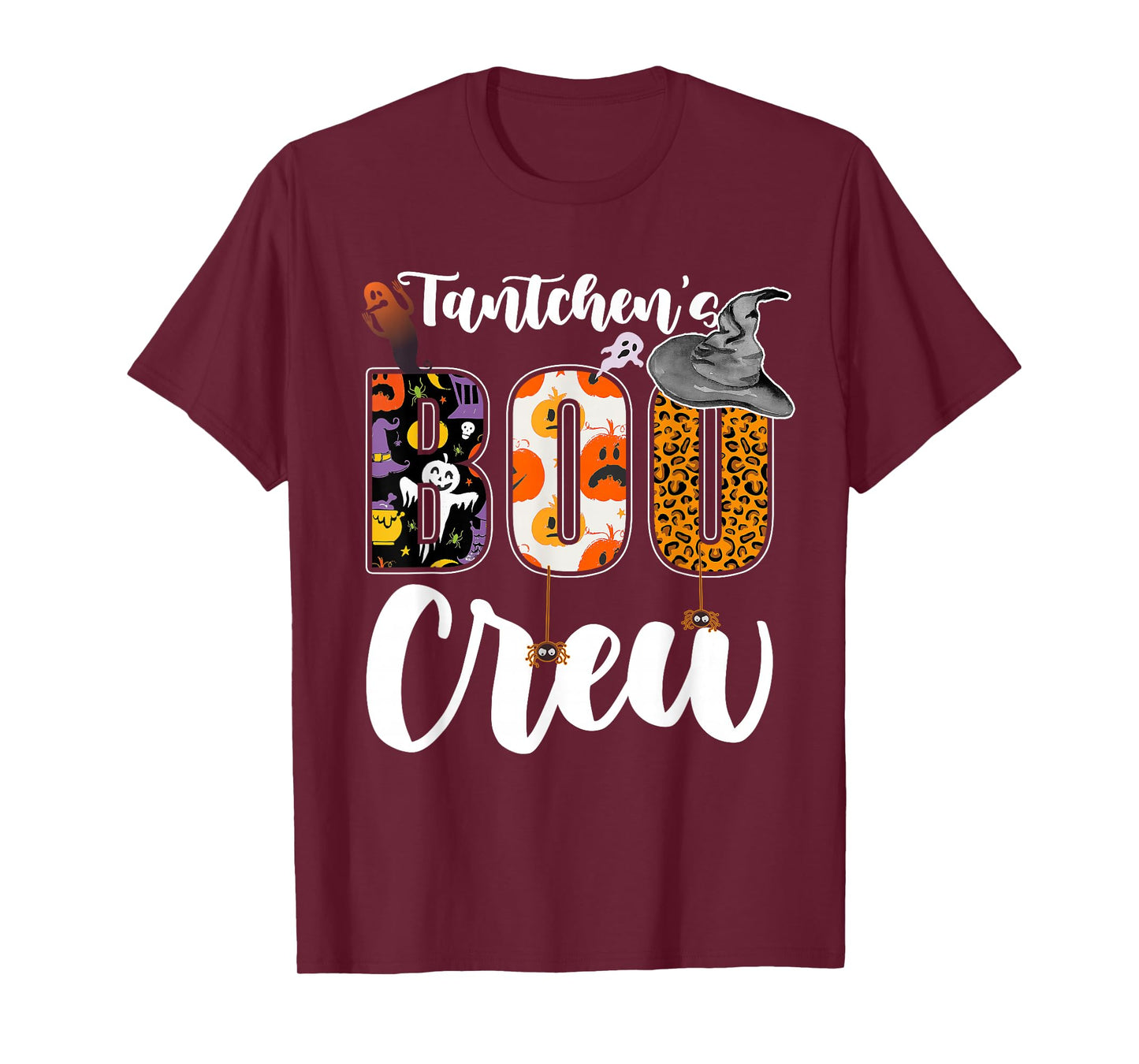 Tantchen's Boo Crew Halloween Aunt Nephew Niece Matching T-Shirt