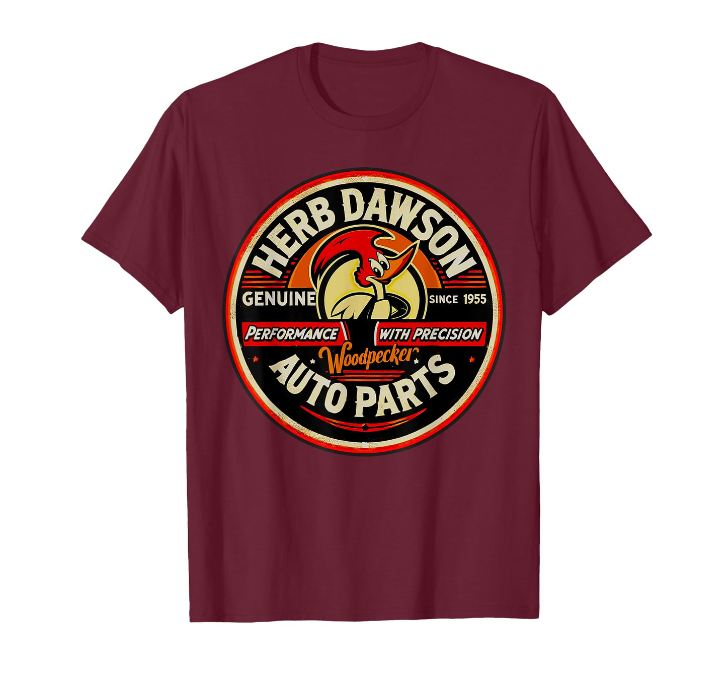 Retro Vintage Herb Dawson Clay Smith Cams Style Gas Station T-Shirt