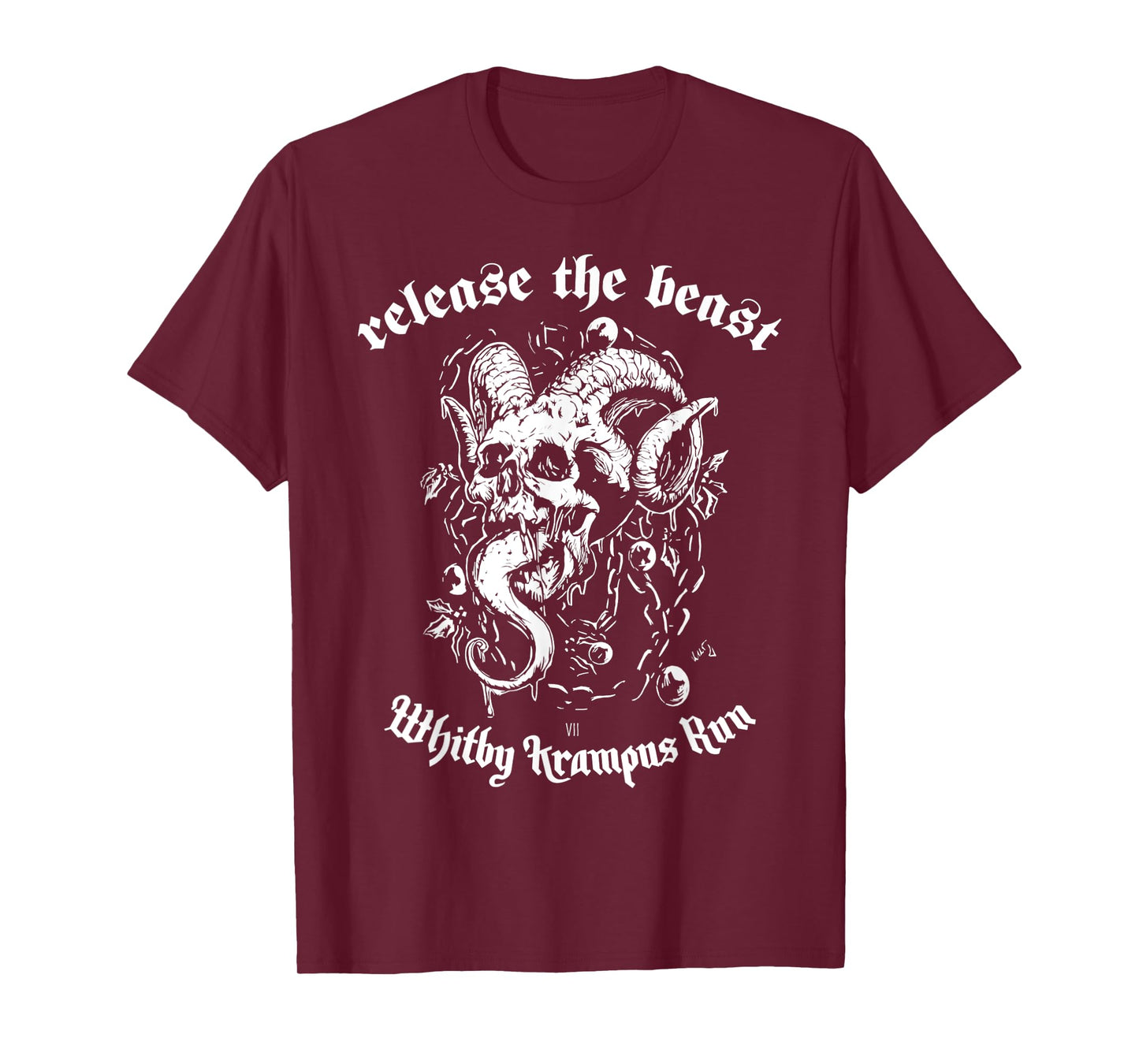 Krampusnacht Christmas Monster Krampus Lover Festive Horror T-Shirt
