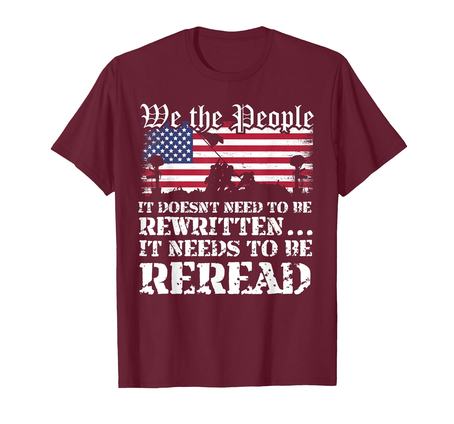 We The People Are Pissed It Doesn't Need to Be Rewritten T-Shirt