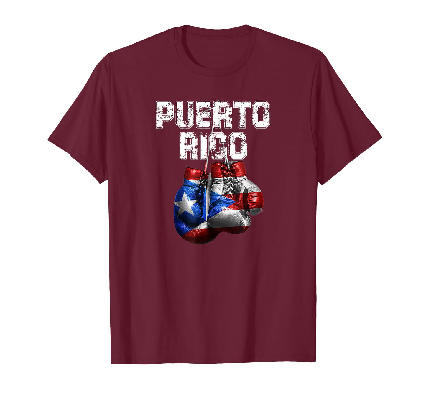 Puerto Rico Pride - Vintage Boxing Gloves T-Shirt T-Shirt