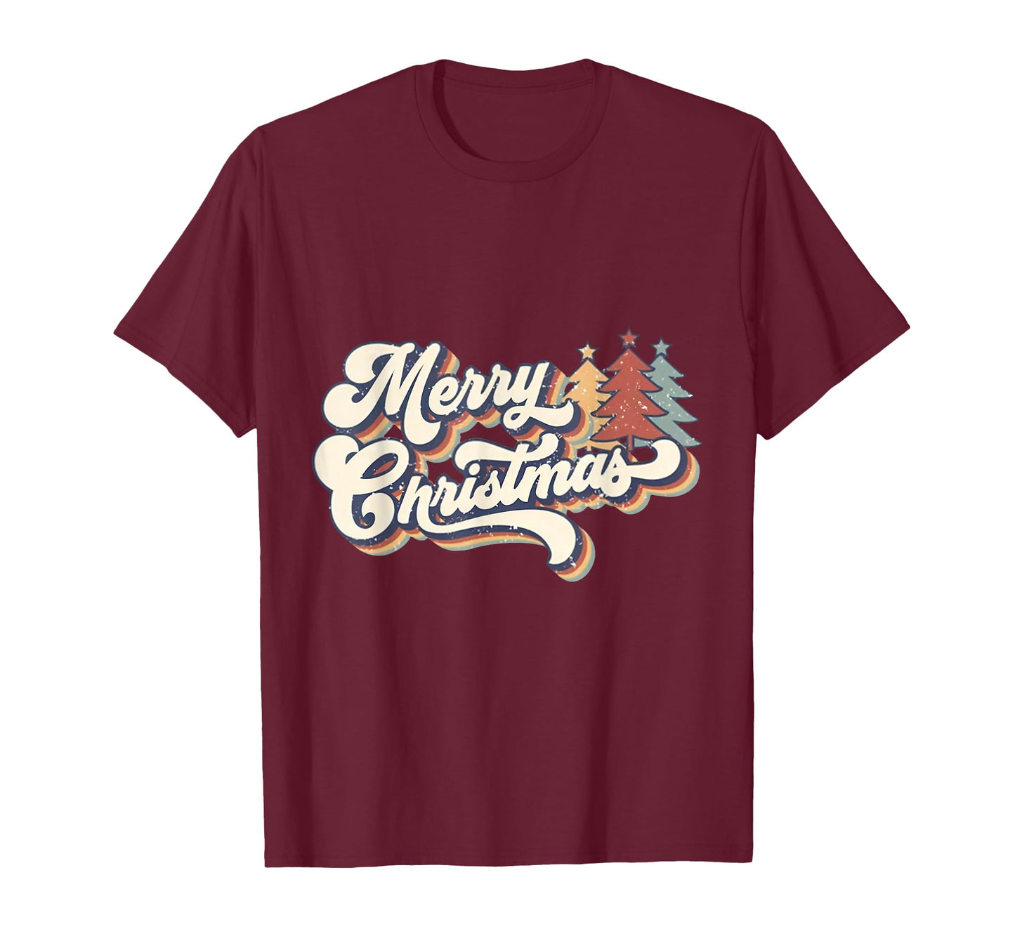 Vintage Merry Christmas Family Funny Christmas Women Men Kid T-Shirt