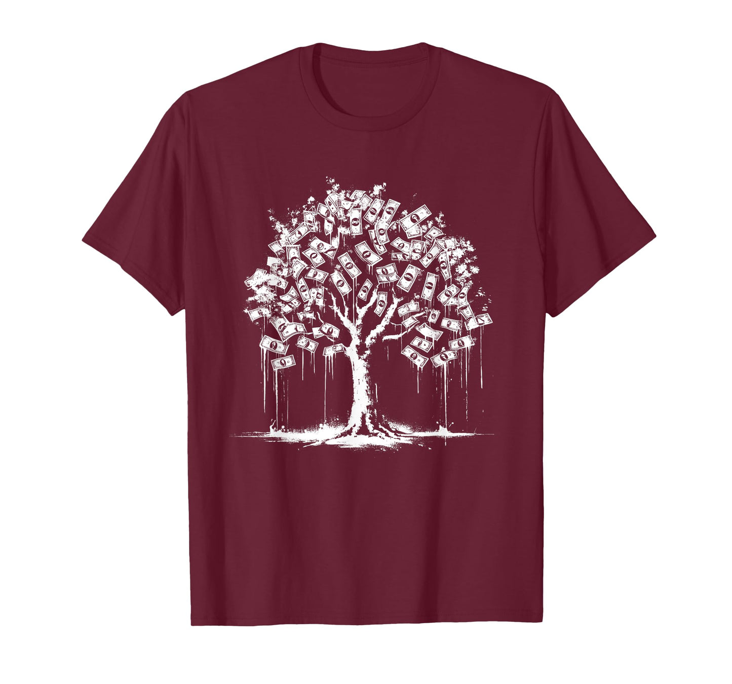 Money-Tree - Vintage Money Graphic Banknotes Lover T-Shirt