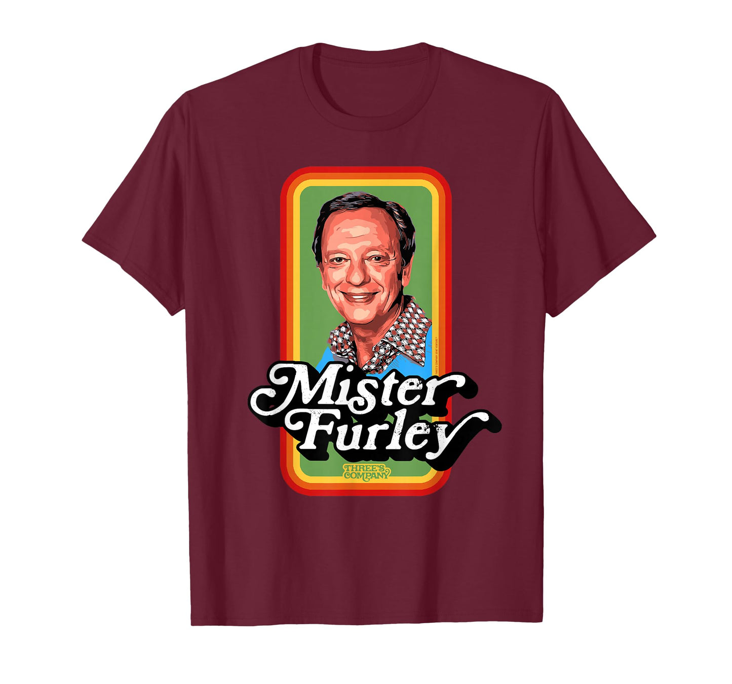 Mister Furley Three's Company Retro 80's T-Shirt