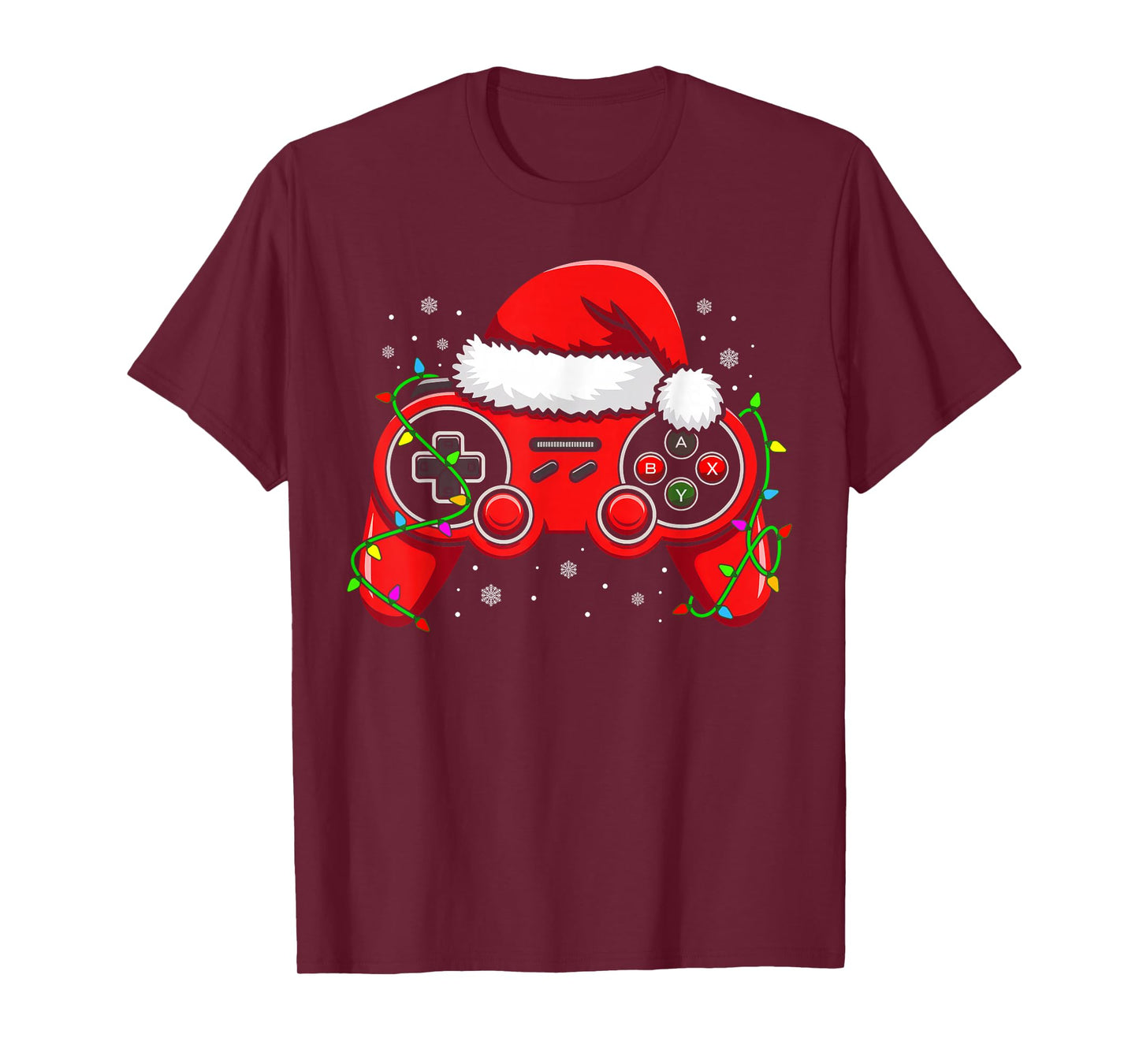 Video Game Gamer Christmas Gaming Xmas Men Boys Youth Kids T-Shirt