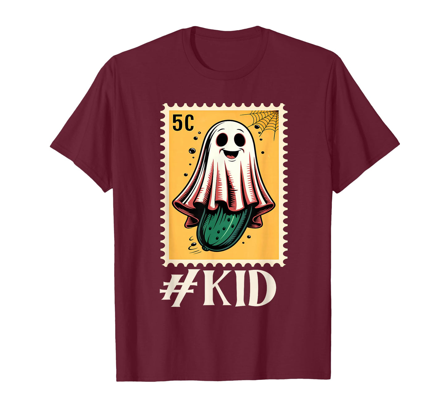 Creepy Cucumber Squad – Funny Halloween Stamp #Kid T-Shirt