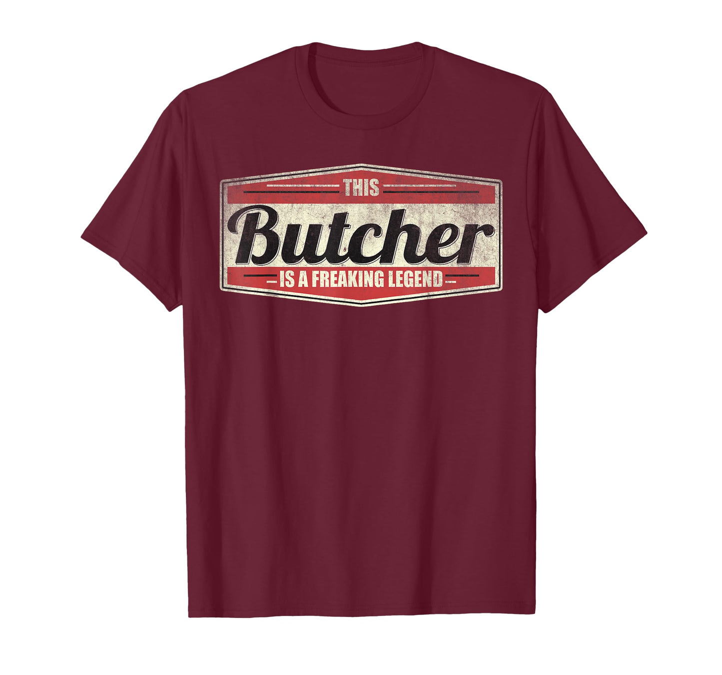 Funny Profession Quote Vintage Butcher T-Shirt