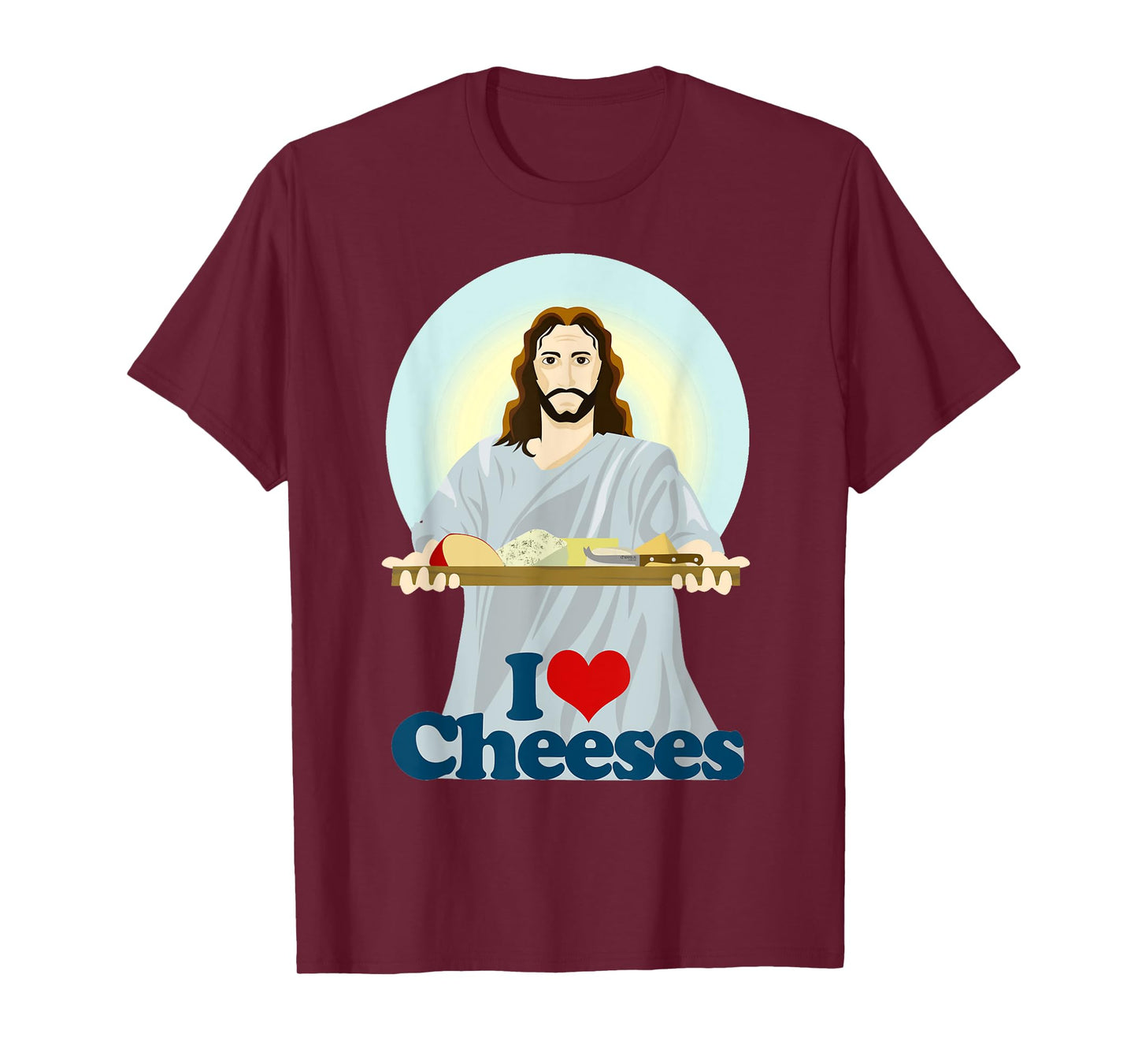 I Love Jesus Cheeses Christian T-Shirt