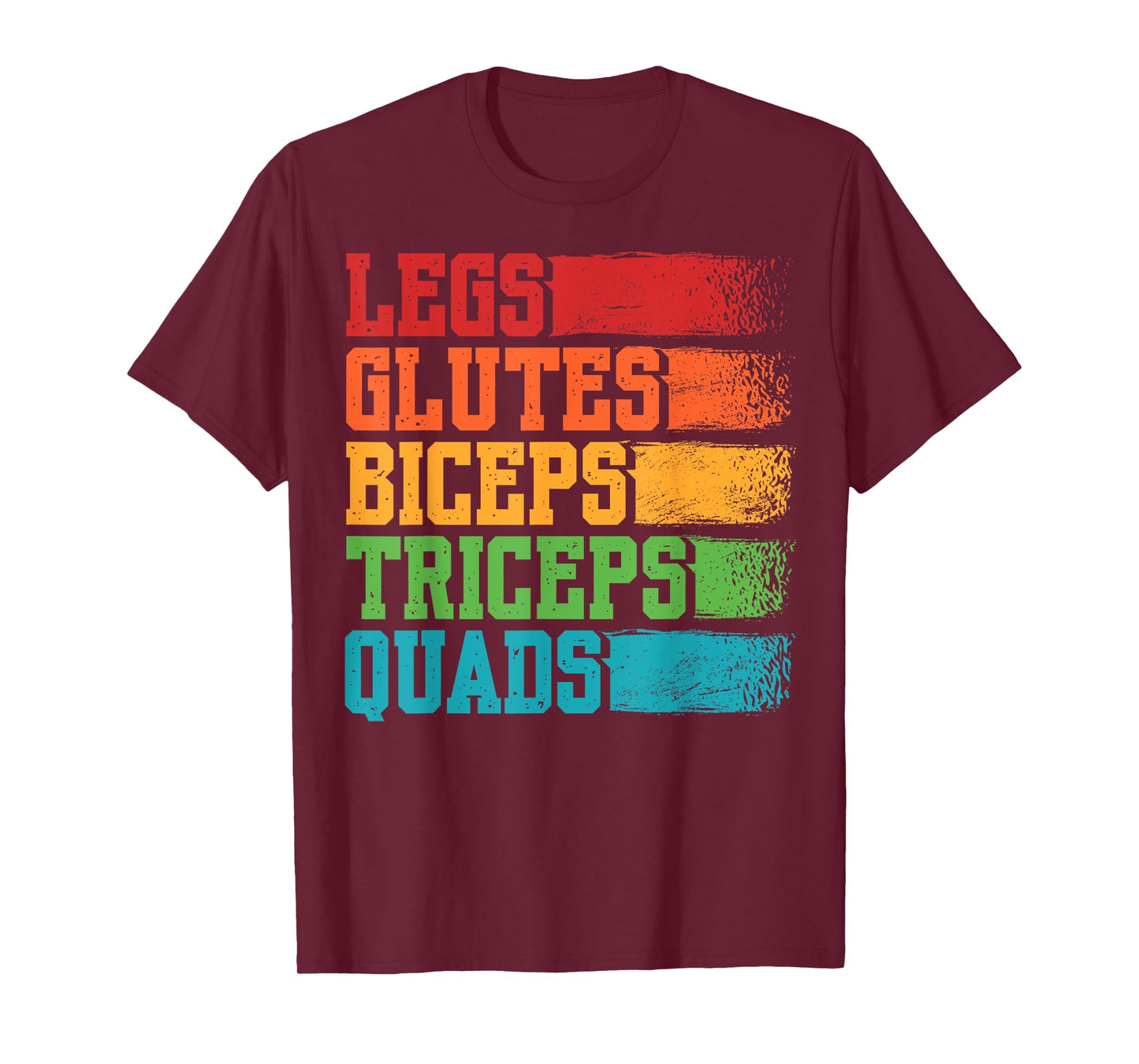 Legs Glutes Biceps Triceps Quads LGBT Fitness Pride Month T-Shirt