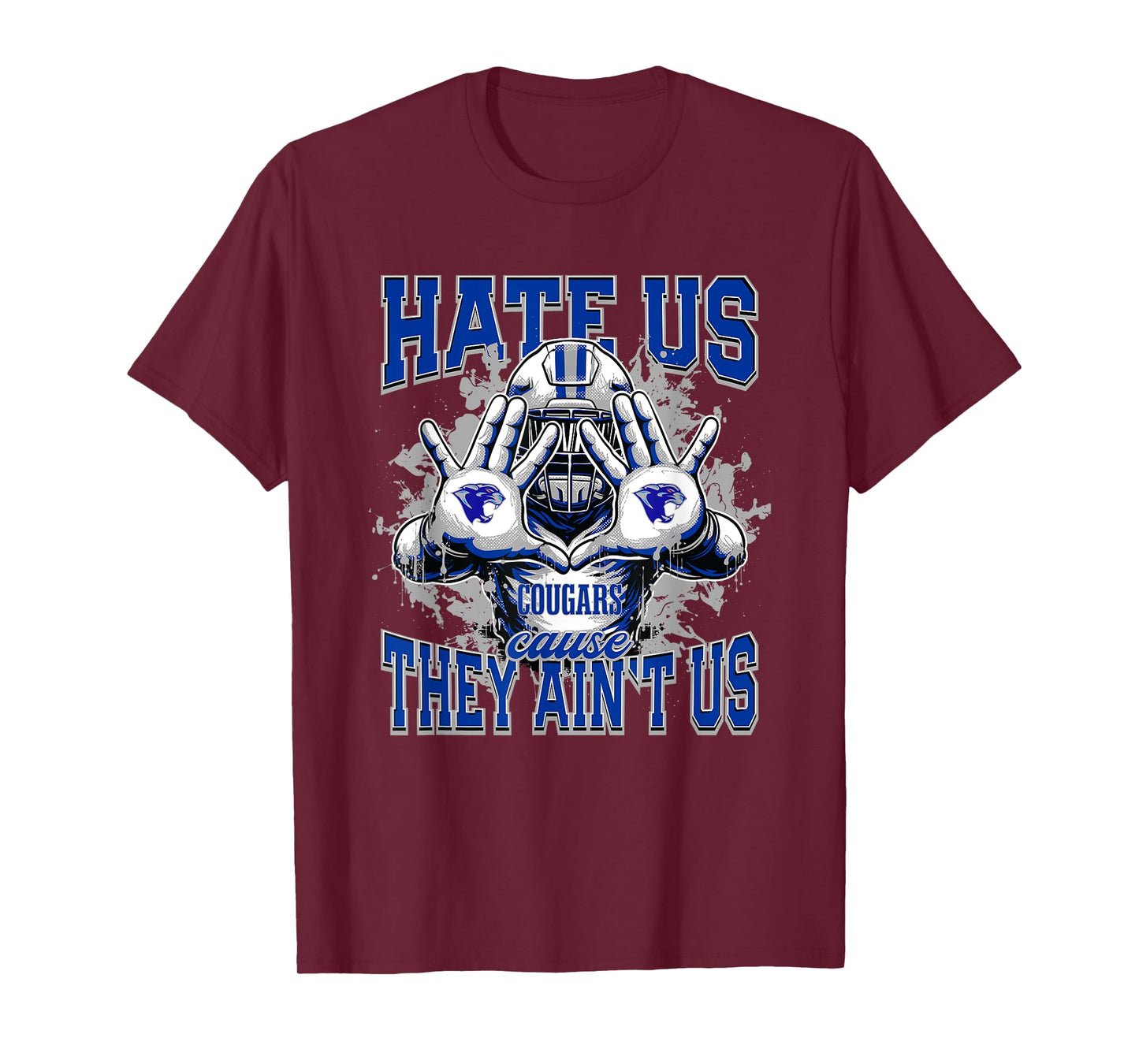 Chino Valley Cougars Logo Hate Us Cause They Ain't HS T-Shirt