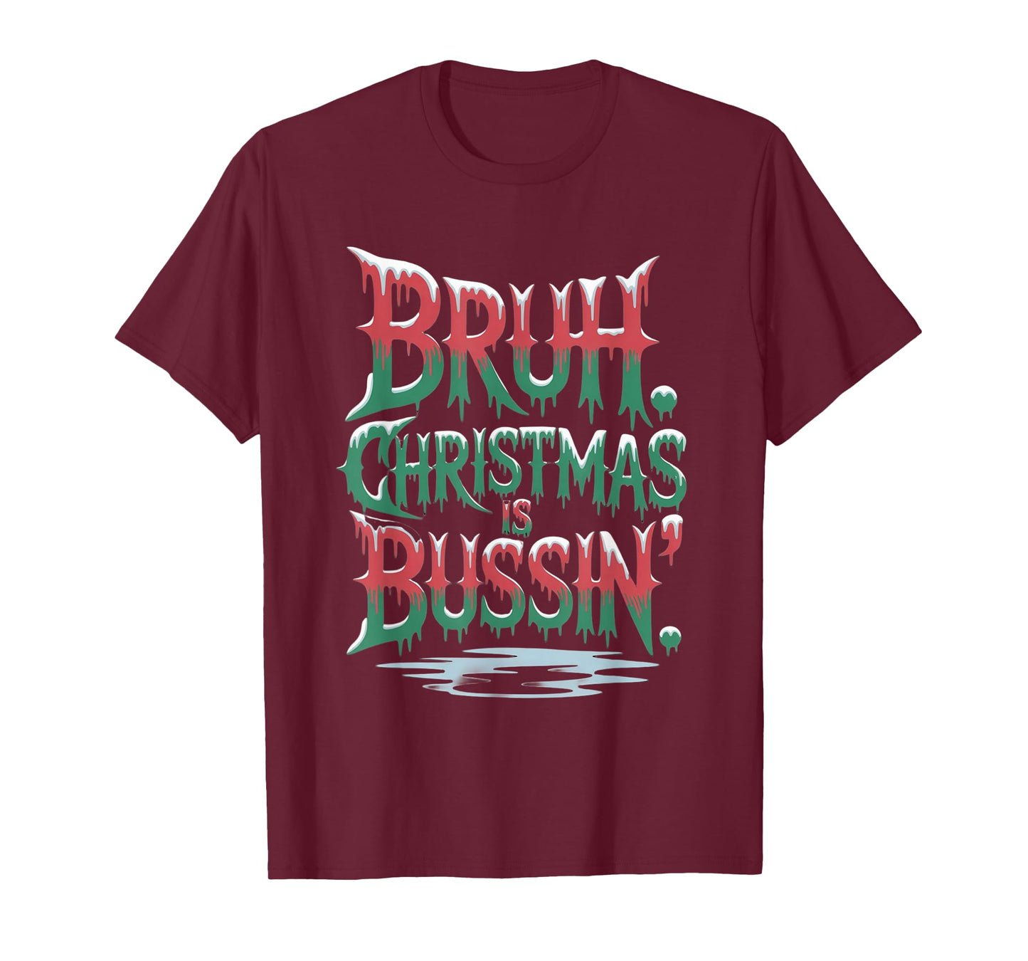 Funny Gen Alpha Gen Z Slang Funny Christmas Sweater T-Shirt
