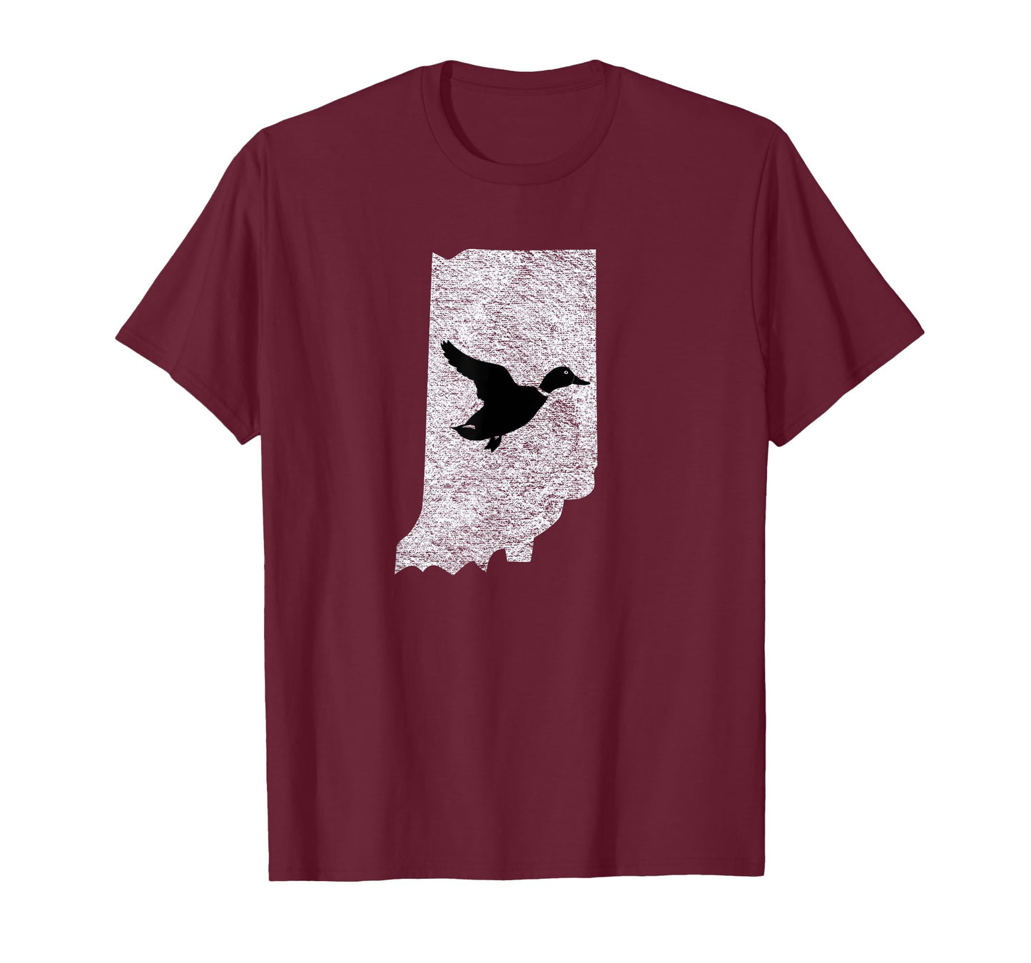 Indiana Duck Hunting Waterfowl Design T-Shirt