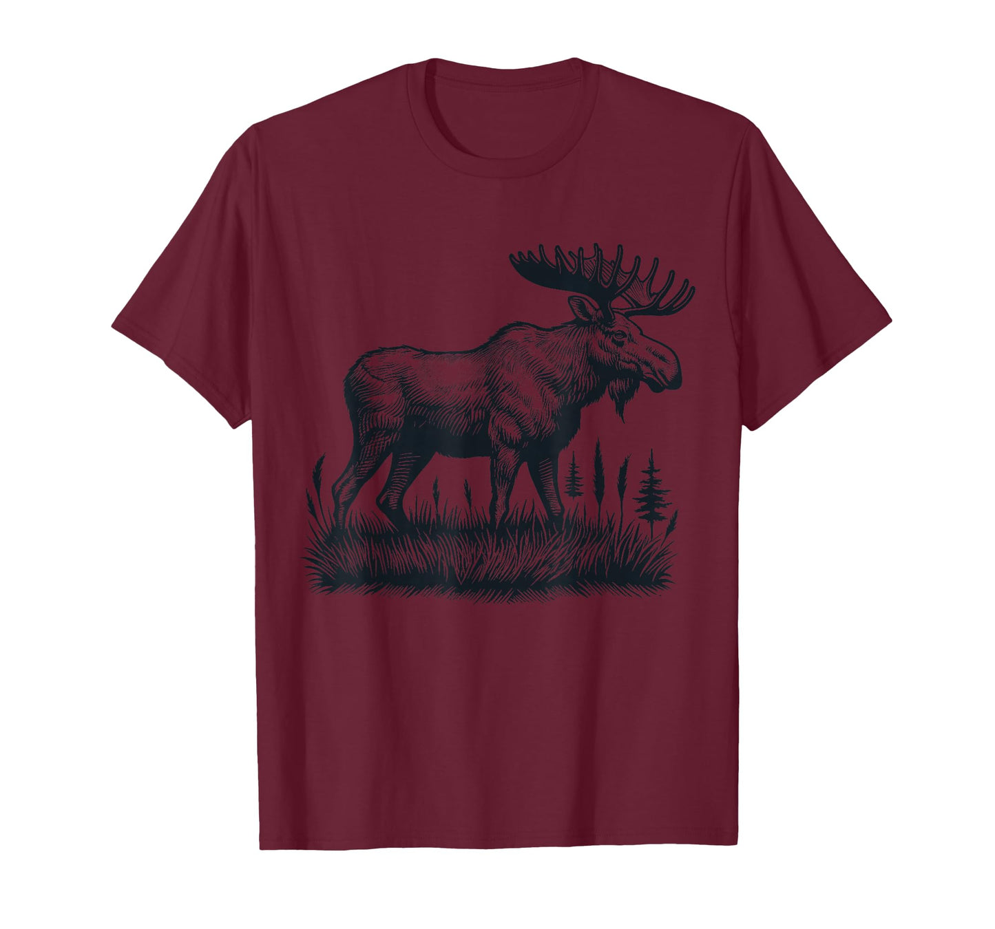 Moose Vintage Animal Moose T-Shirt
