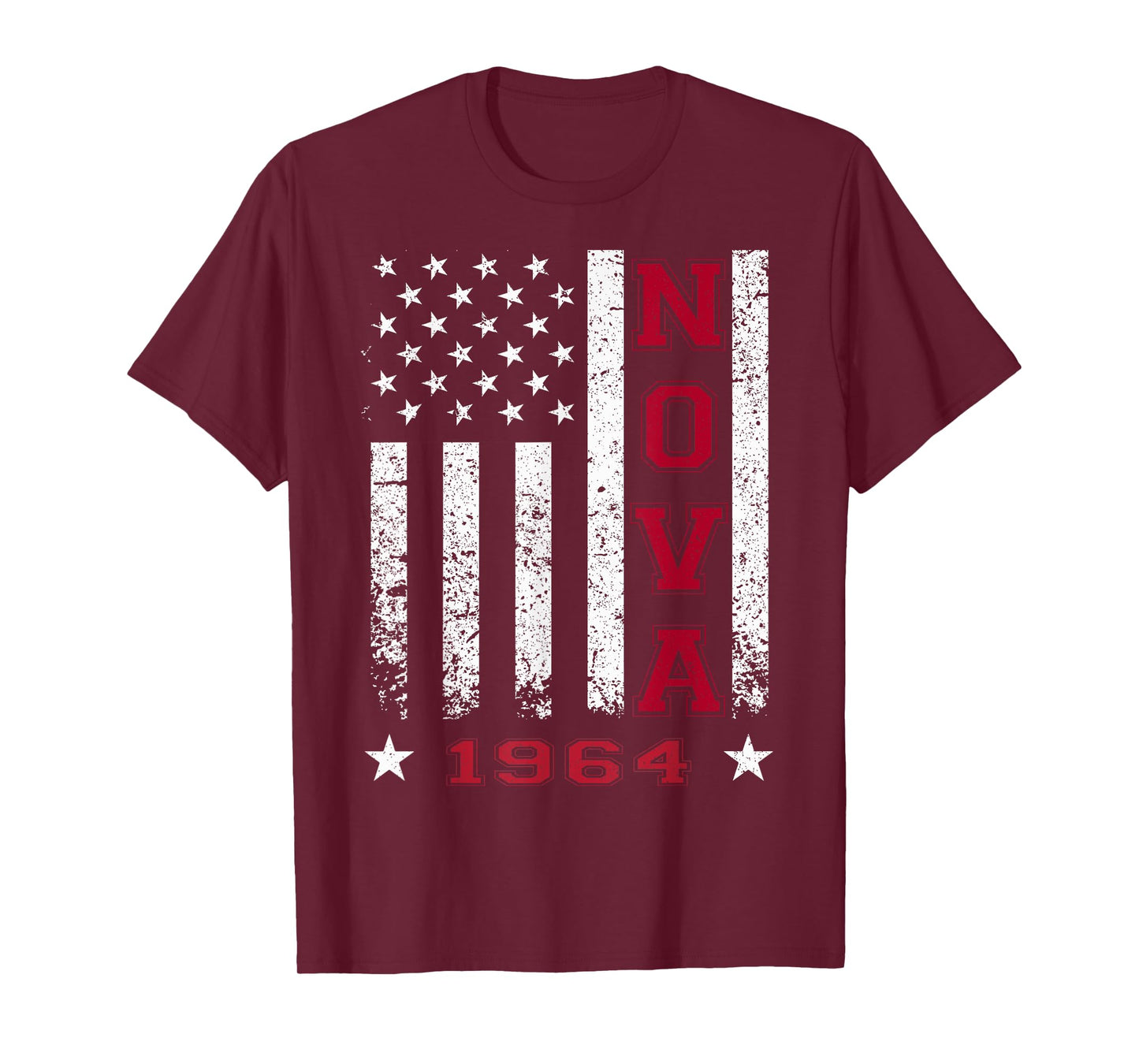 Jersey Style Nova 64 1964 Classic Old School Muscle Car T-Shirt