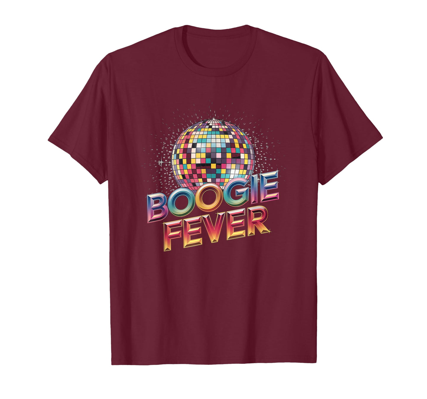 Disco Ball Vintage Retro boogie fever discoball cool party T-Shirt