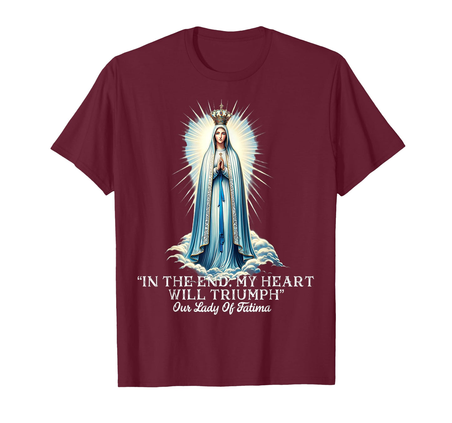 Our Lady of Fatima Marian Catholic T-Shirt