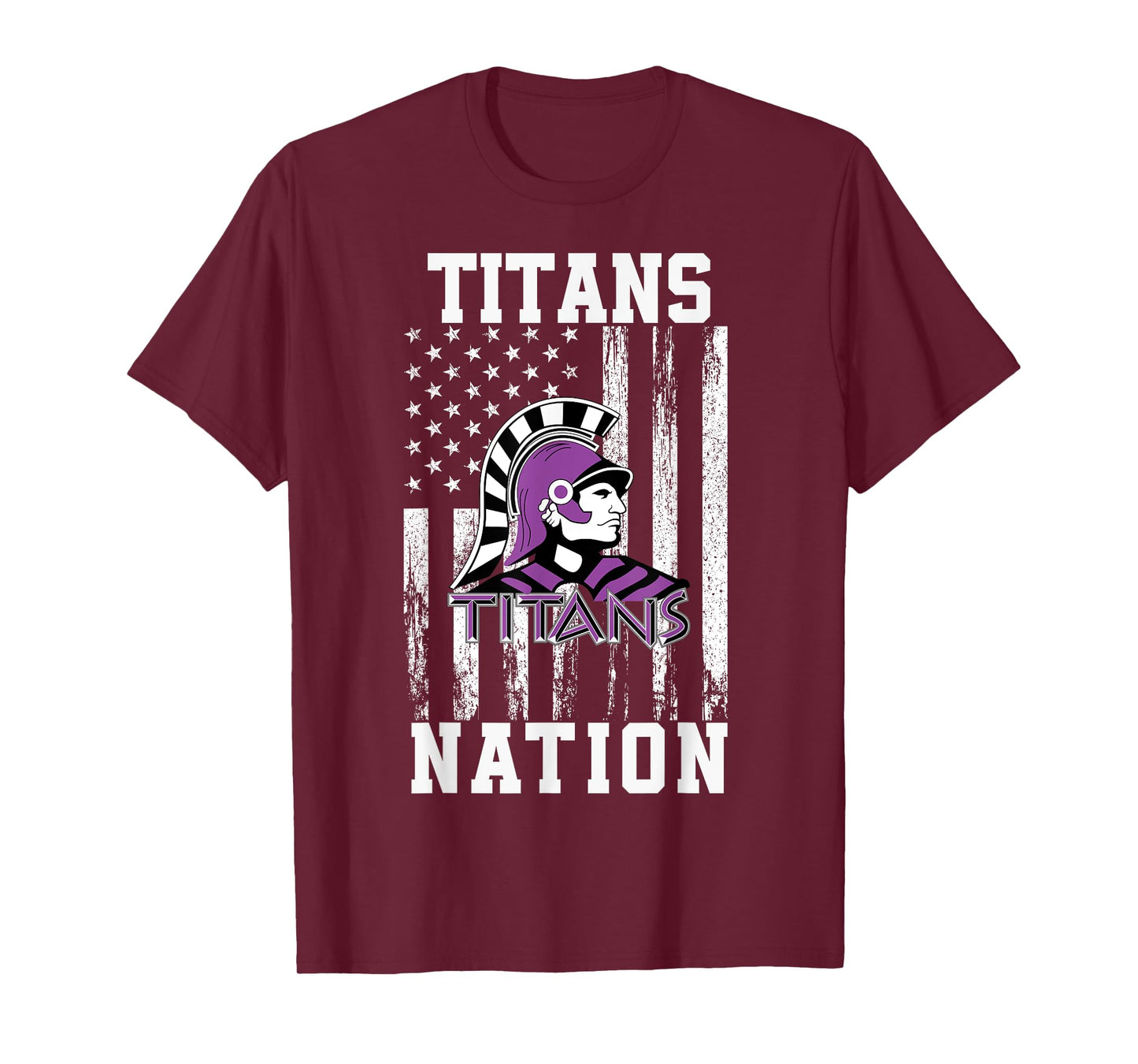 El Paso Gridley Titans Logo Nation HS T-Shirt