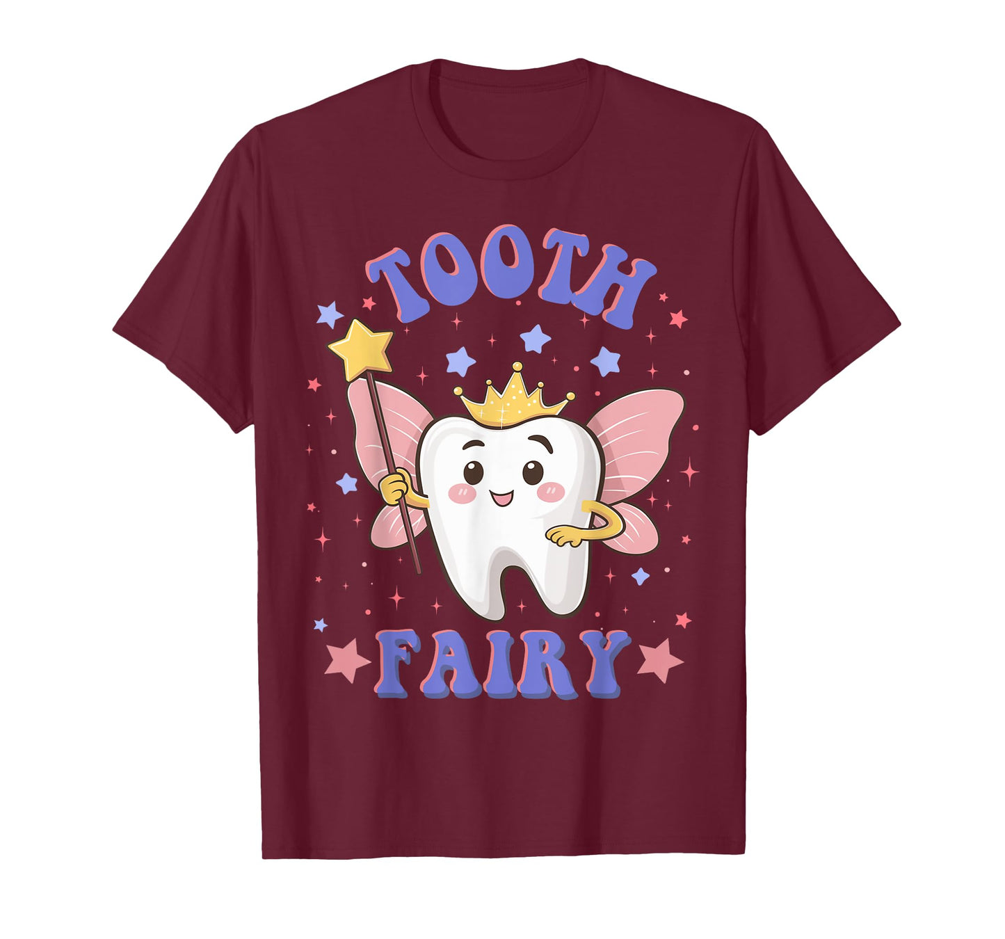 Funny Tooth Fairy Halloween Costume For Women Kids Girls T-Shirt